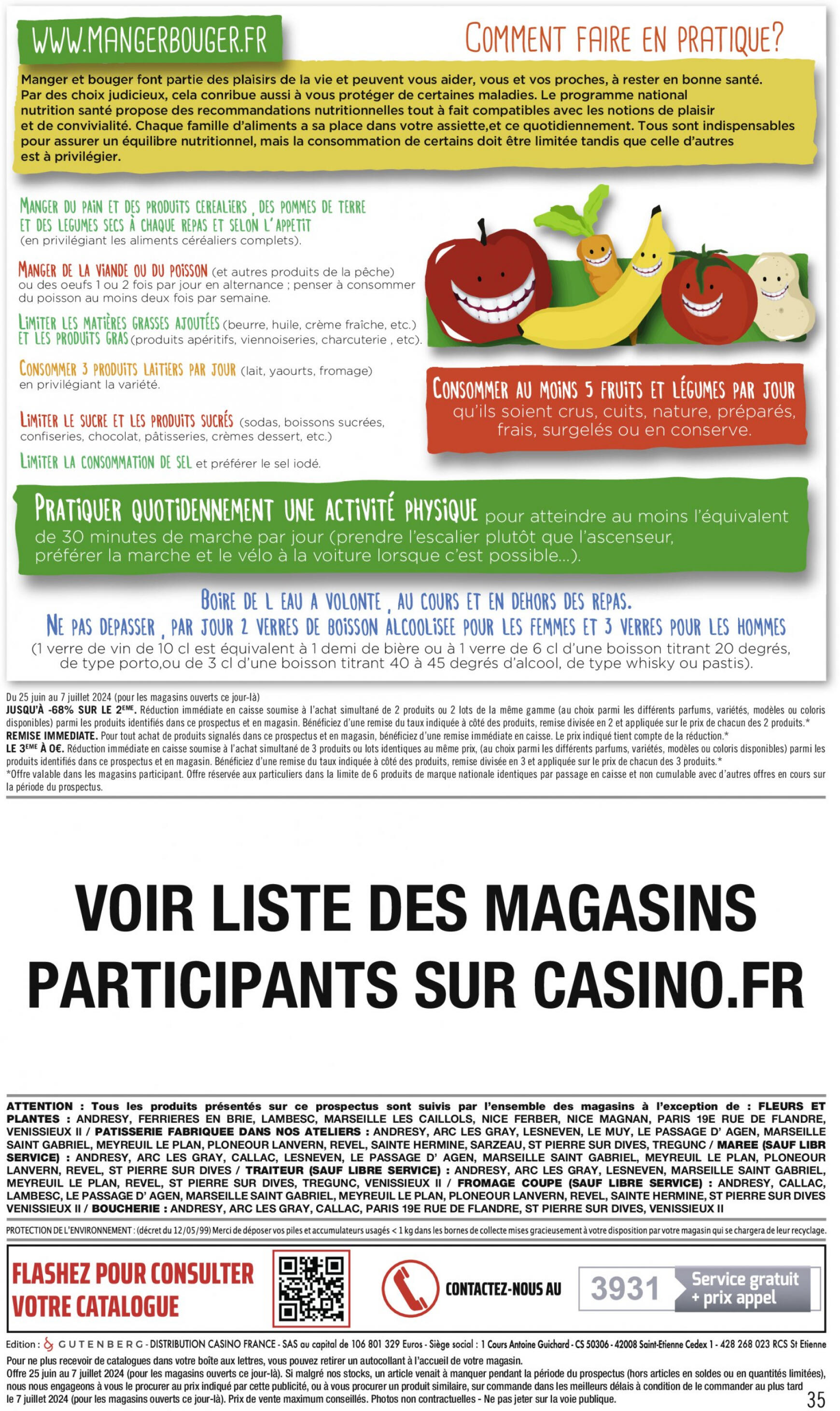 casino - Prospectus Casino Supermarché actuel 25.06. - 07.07. - page: 35