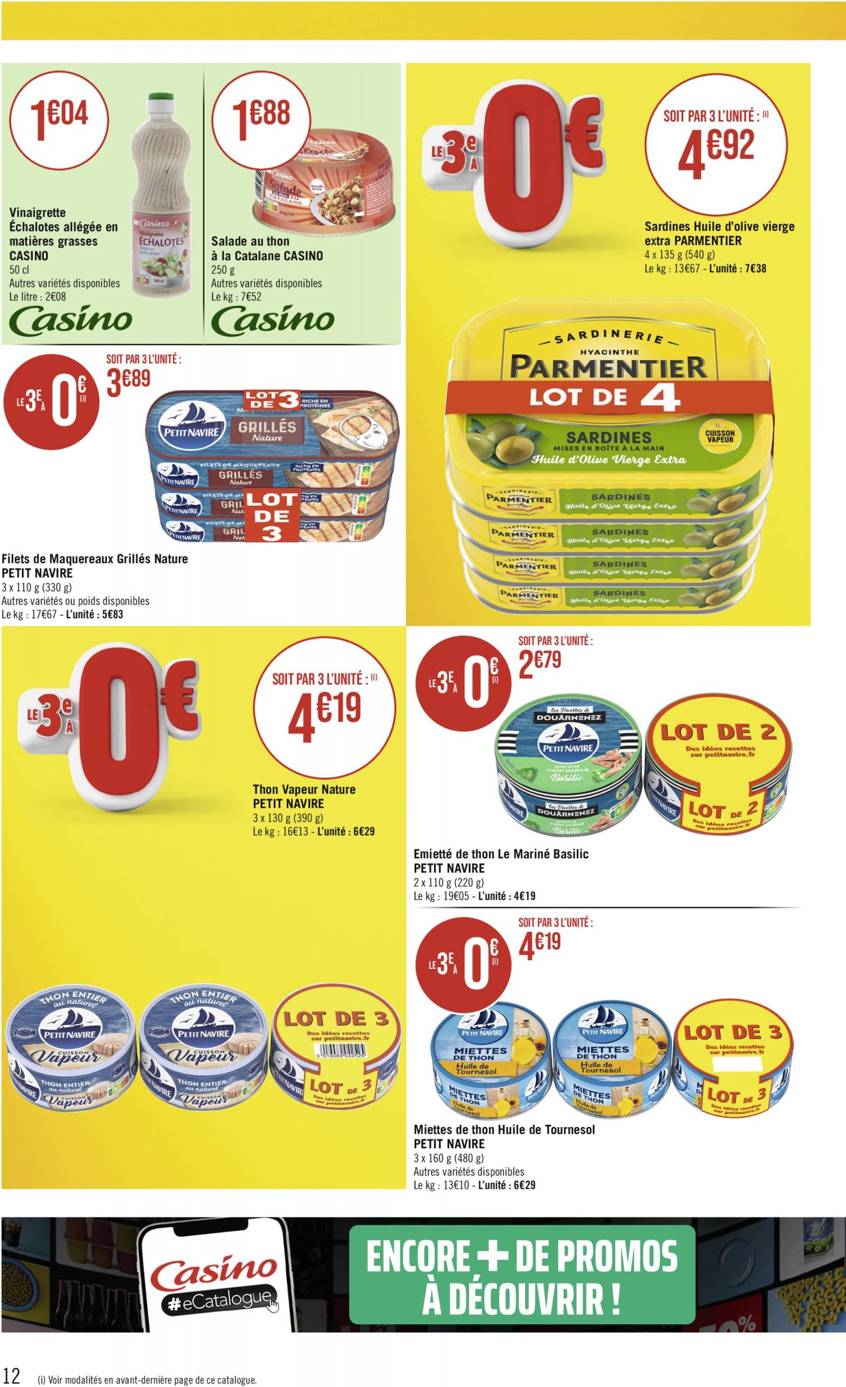 casino - Catalogue Casino Supermarché valable dès 13.08. - 25.08. - page: 12