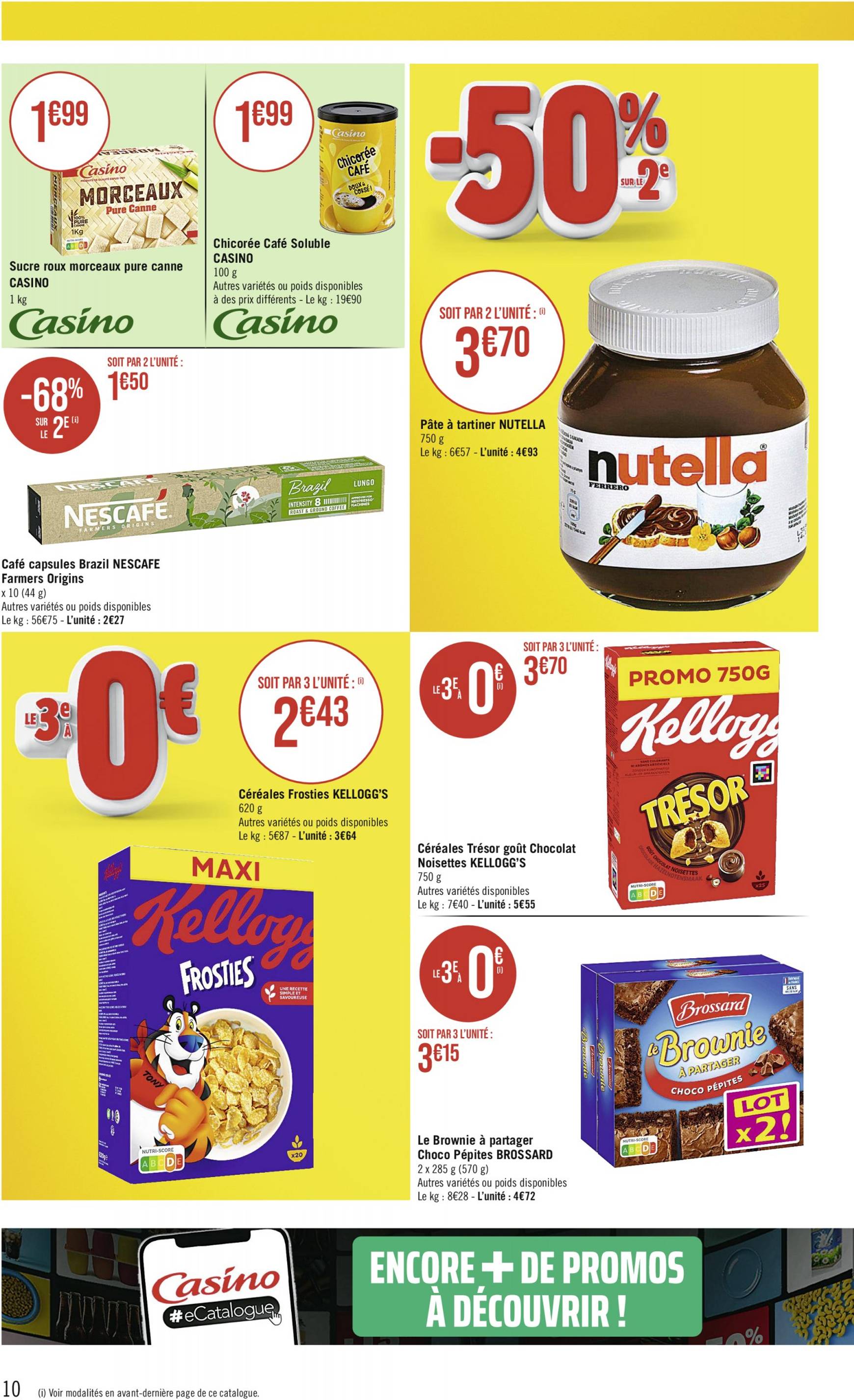 casino - Catalogue Casino Supermarché valable dès 27.08. - 08.09. - page: 10