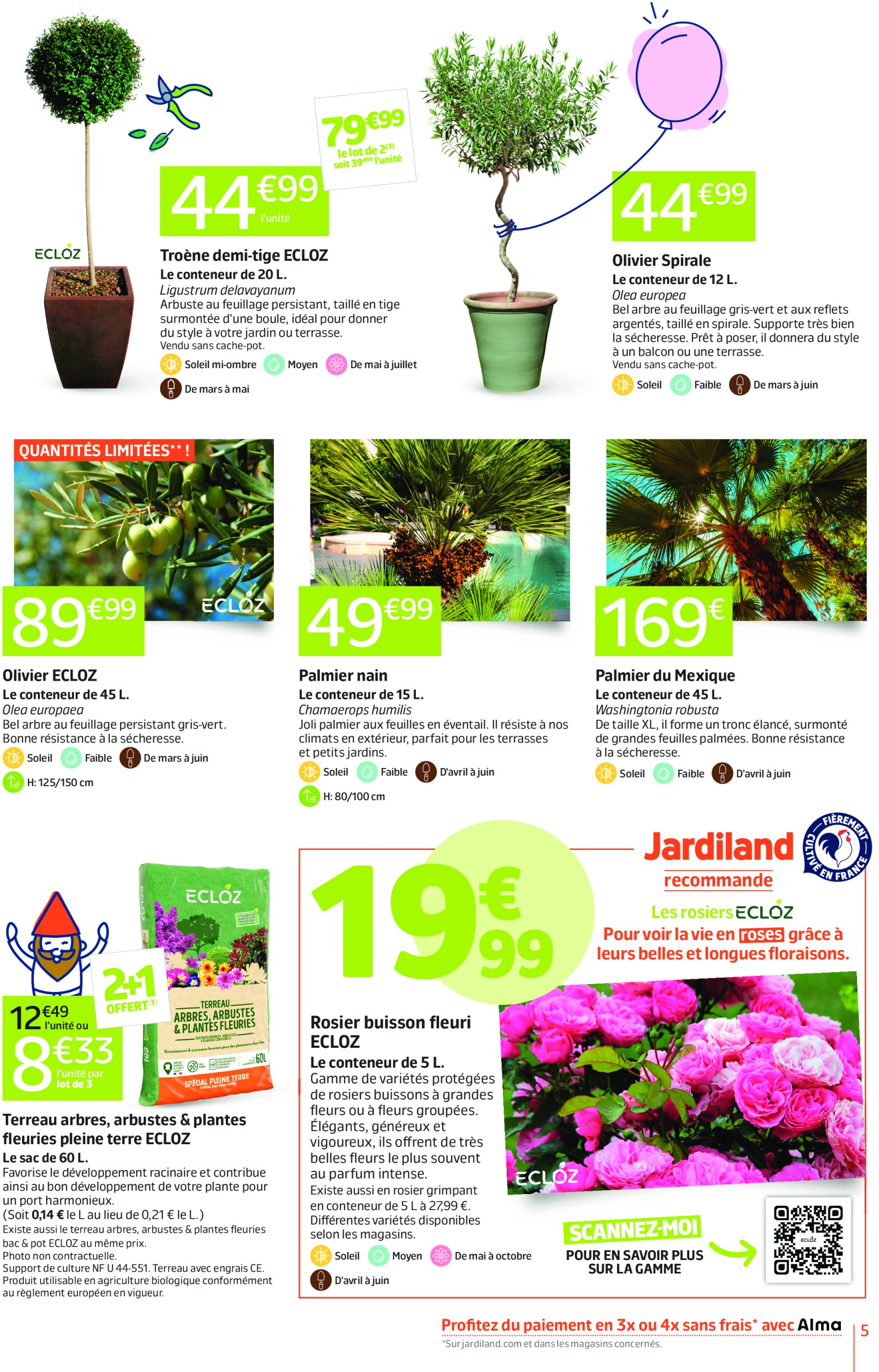 jardiland - Catalogue Jardiland valable dès 23/04 - 04/05 - page: 5