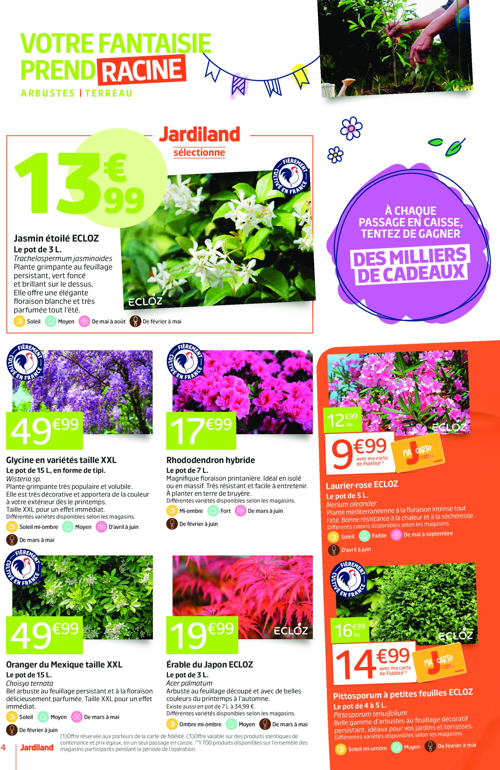 jardiland - Catalogue Jardiland valable dès 23/04 - 04/05 - page: 4