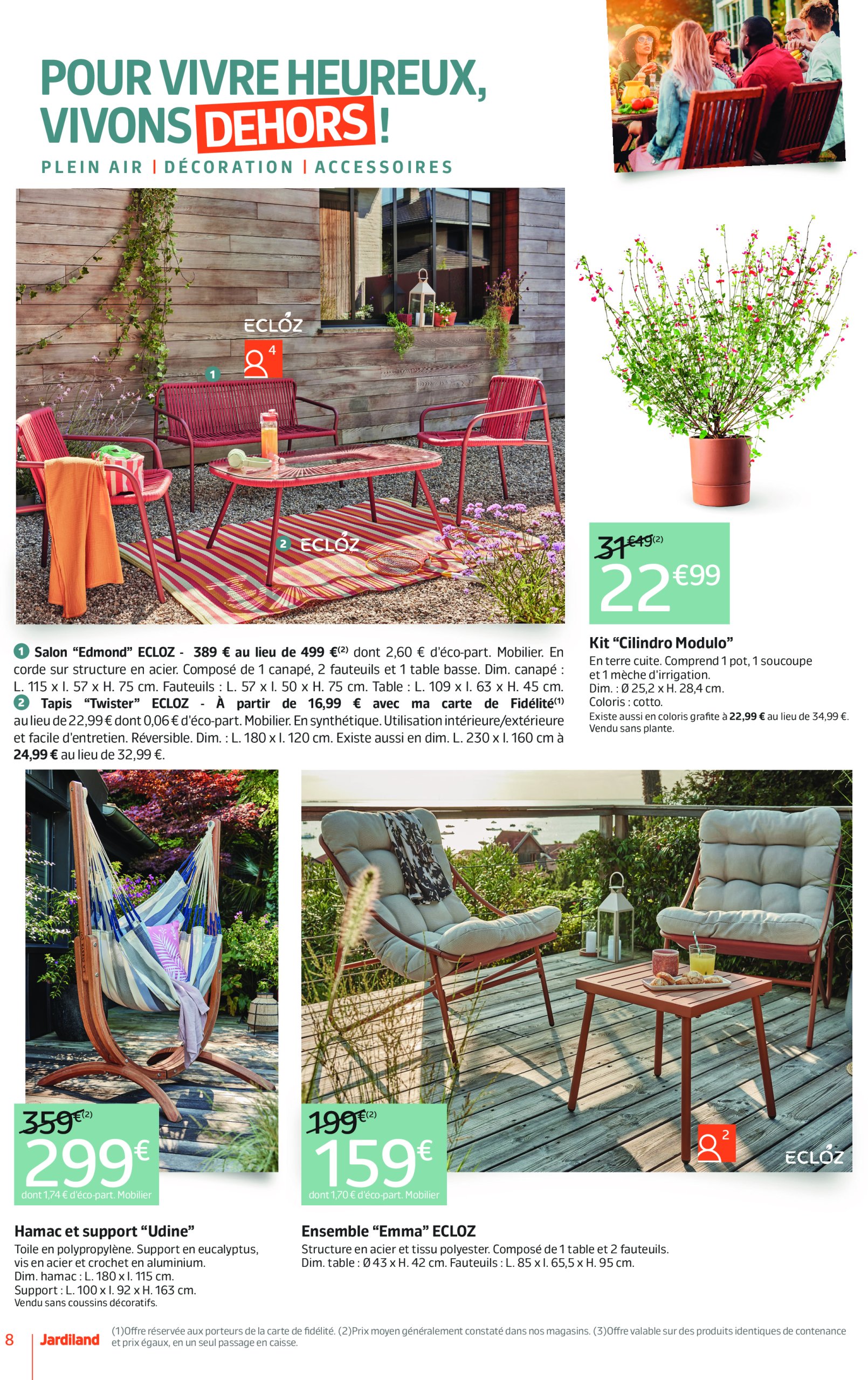 jardiland - Catalogue Jardiland valable dès 27/05 - 09/06 - page: 8