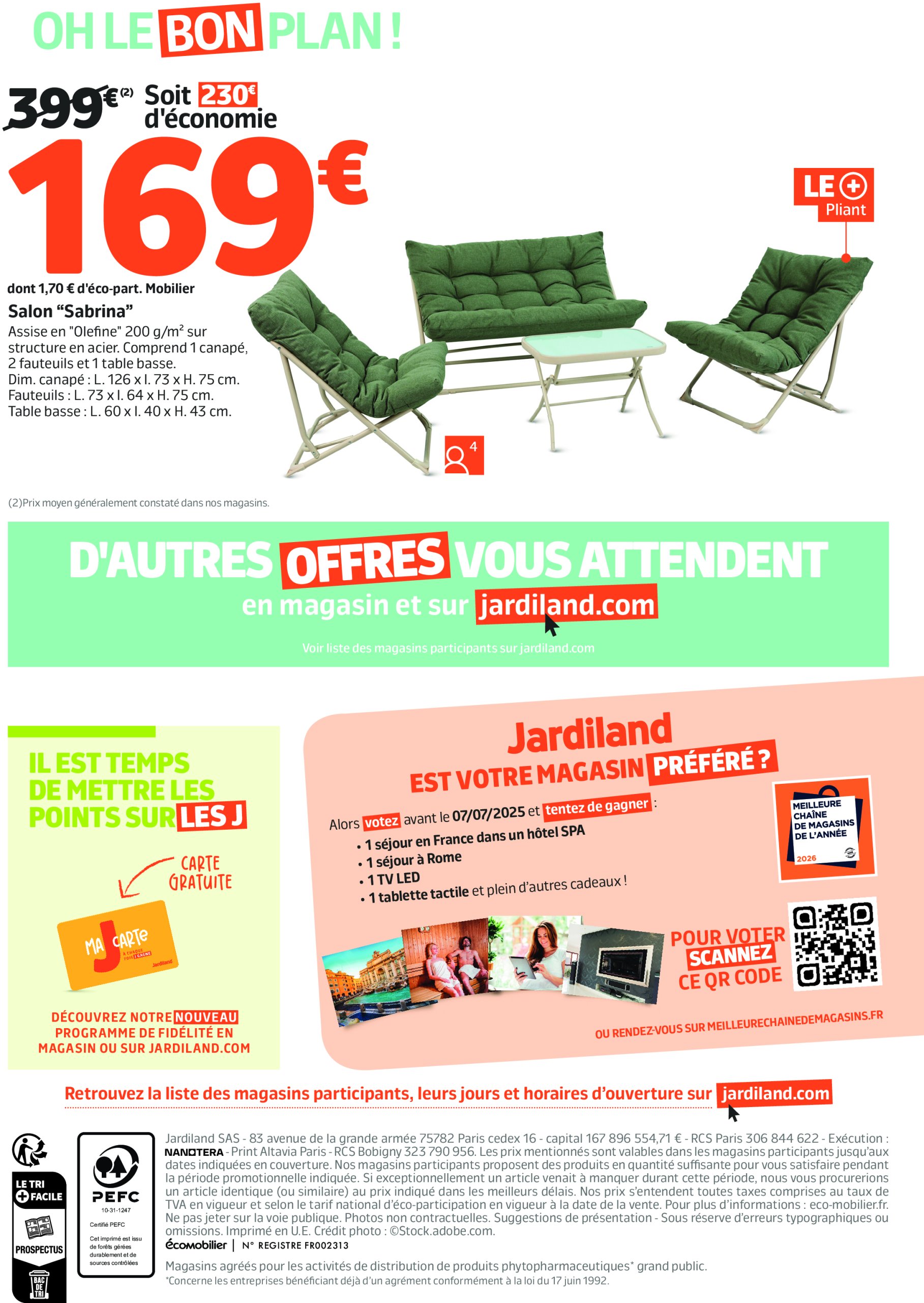 jardiland - Catalogue Jardiland valable du 25/06 au 22/07 - page: 4