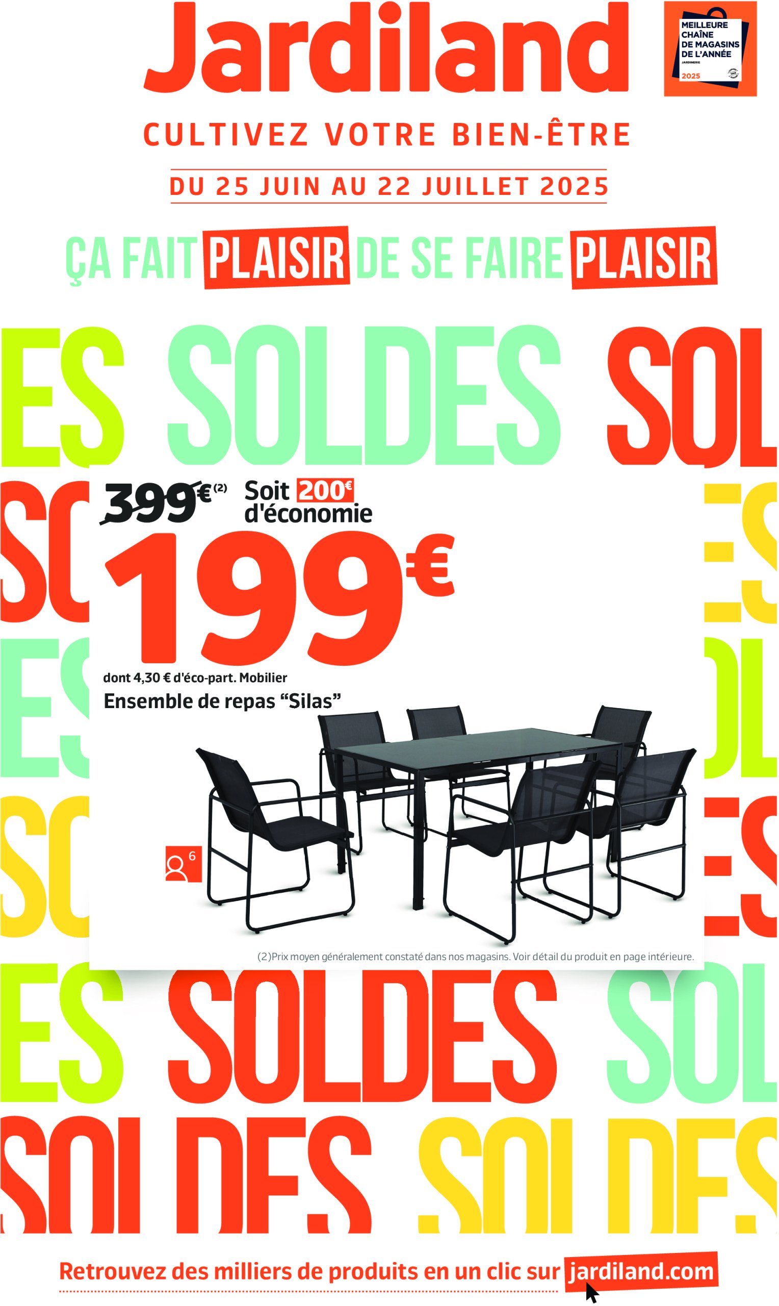 jardiland - Catalogue Jardiland valable du 25/06 au 22/07