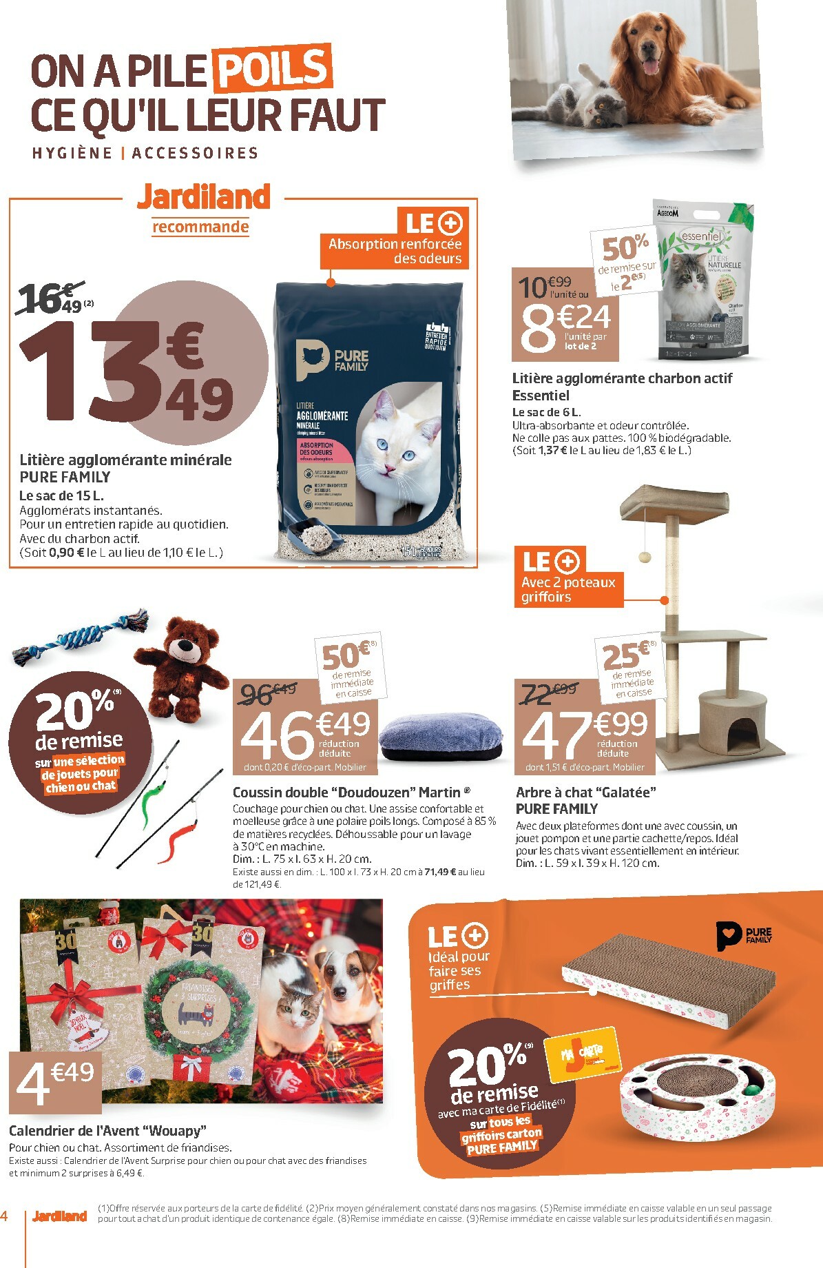 jardiland - Catalogue Jardiland valable du 05/11 au 16/11 - page: 4