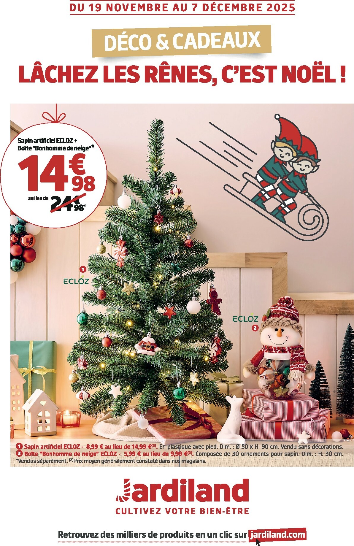 jardiland - Catalogue Jardiland valable du 19/11 au 07/12