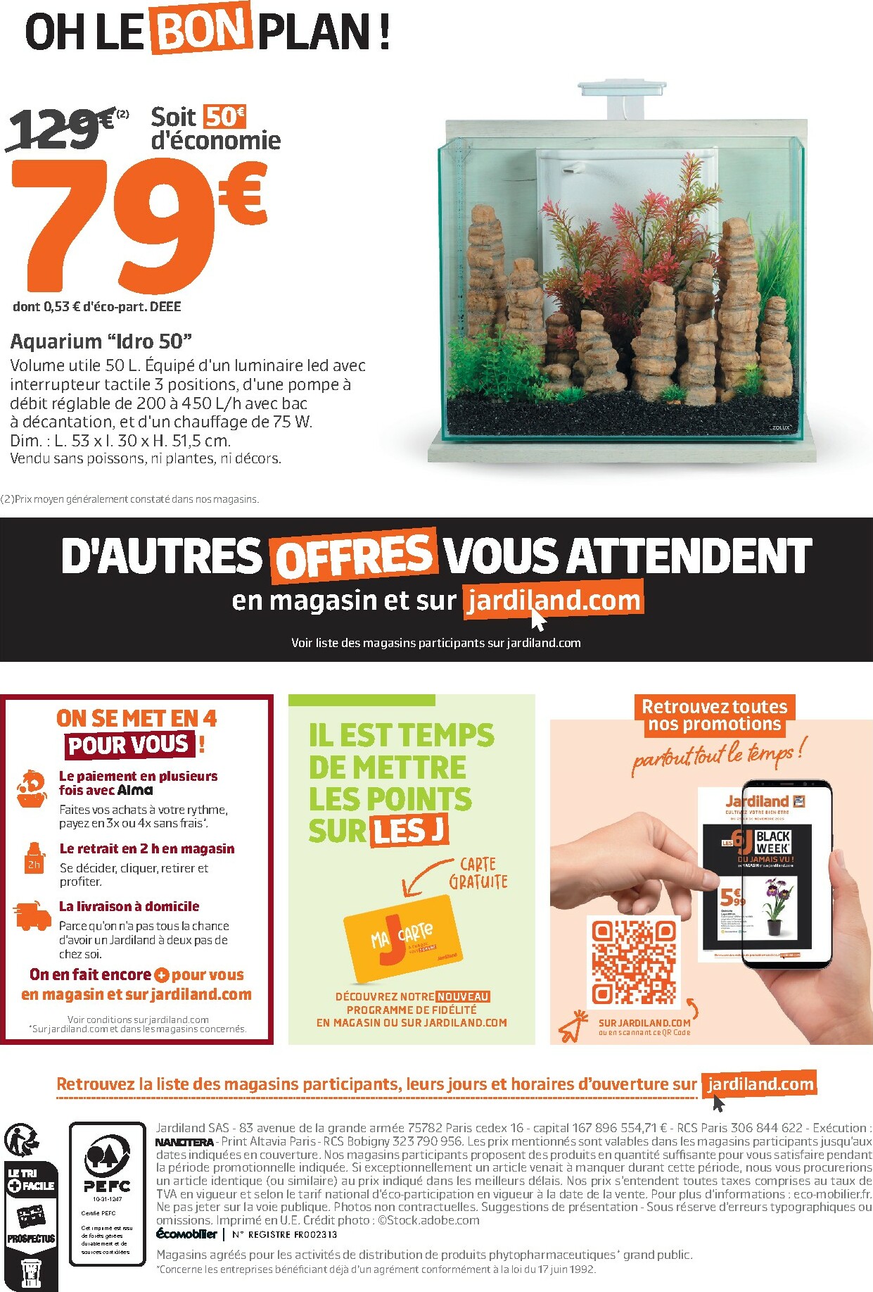 jardiland - Catalogue Jardiland - Black Week valable du 25/11 au 30/11 - page: 4