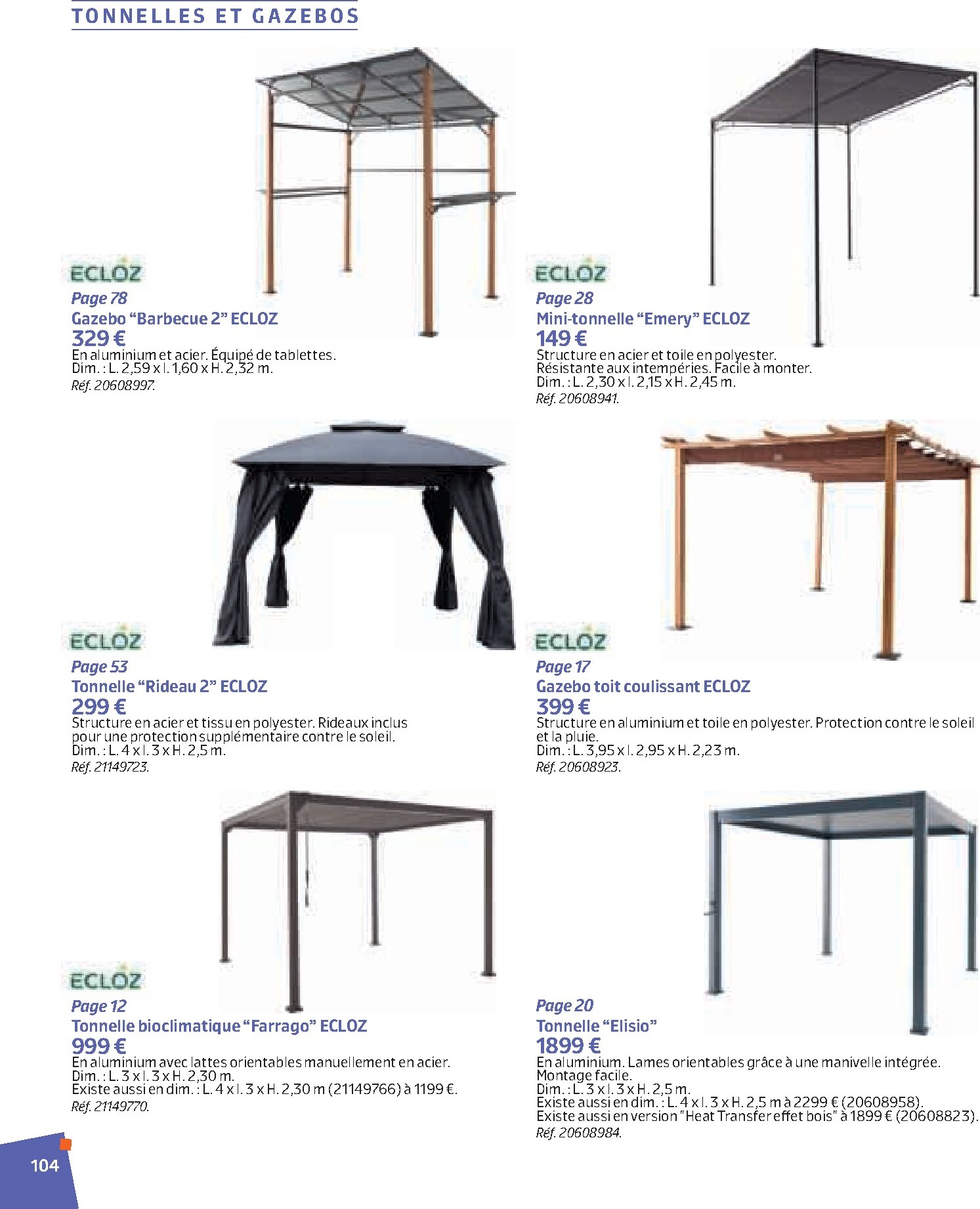 jardiland - Catalogue Jardiland valable du 02/03/2026 au 23/06/2026 - page: 104