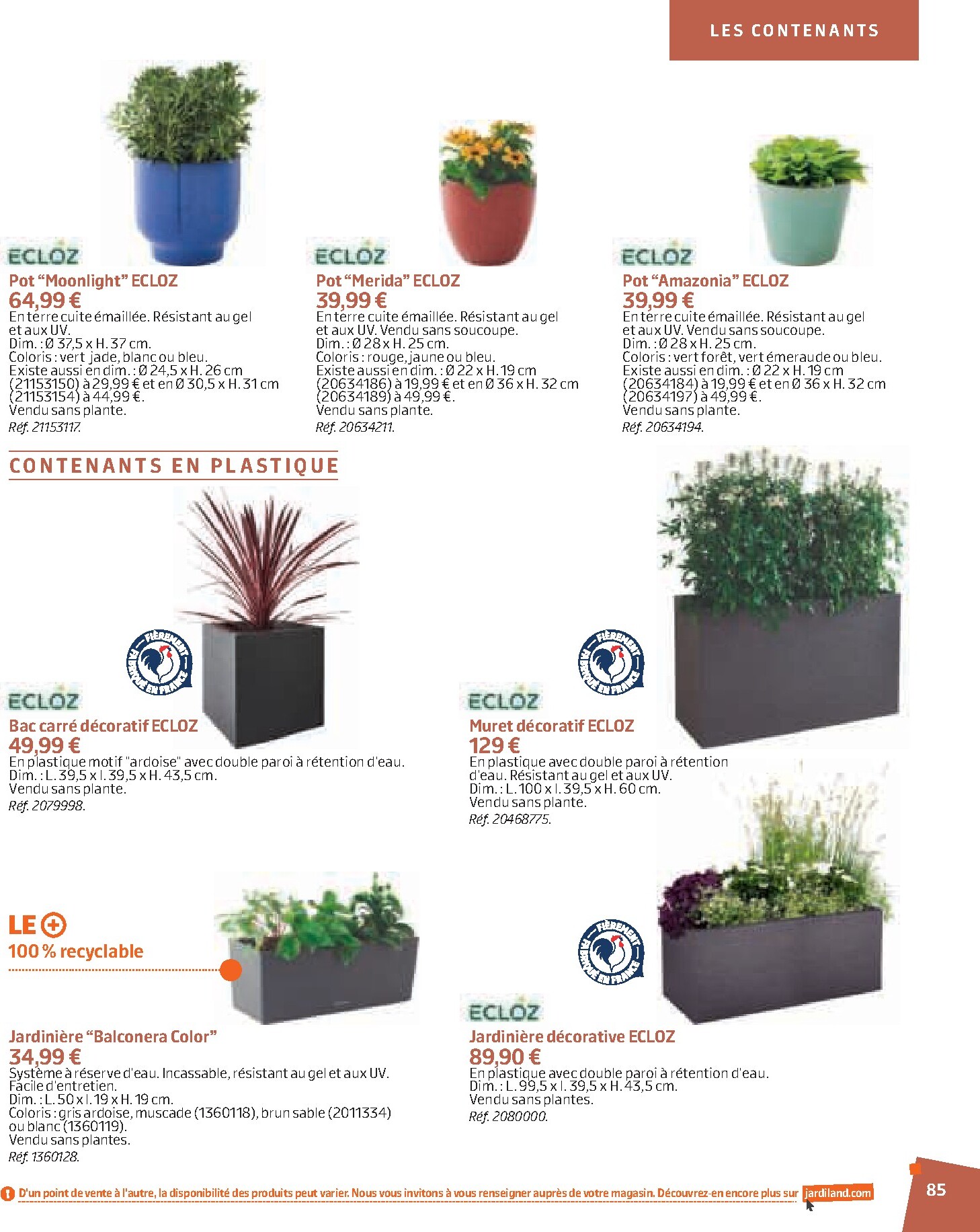 jardiland - Catalogue Jardiland valable du 02/03/2026 au 23/06/2026 - page: 85