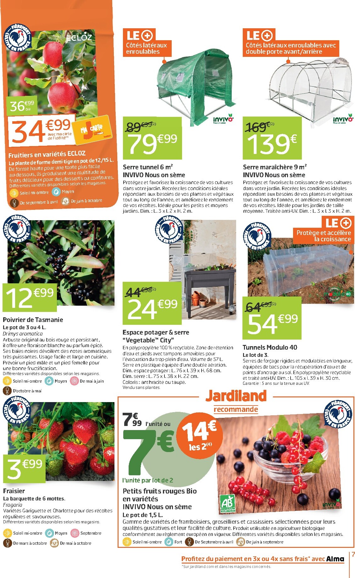 jardiland - Catalogue Jardiland valable du 03/03/2026 au 15/03/2026 - page: 7