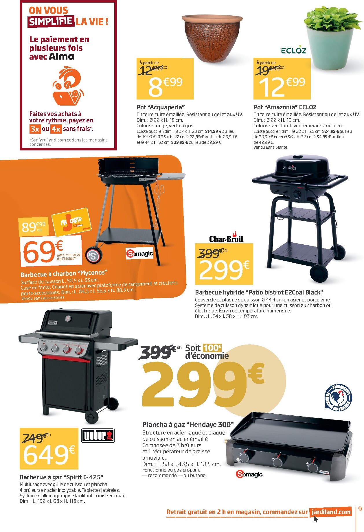 jardiland - Catalogue Jardiland valable du 18/03/2026 au 29/03/2026 - page: 9