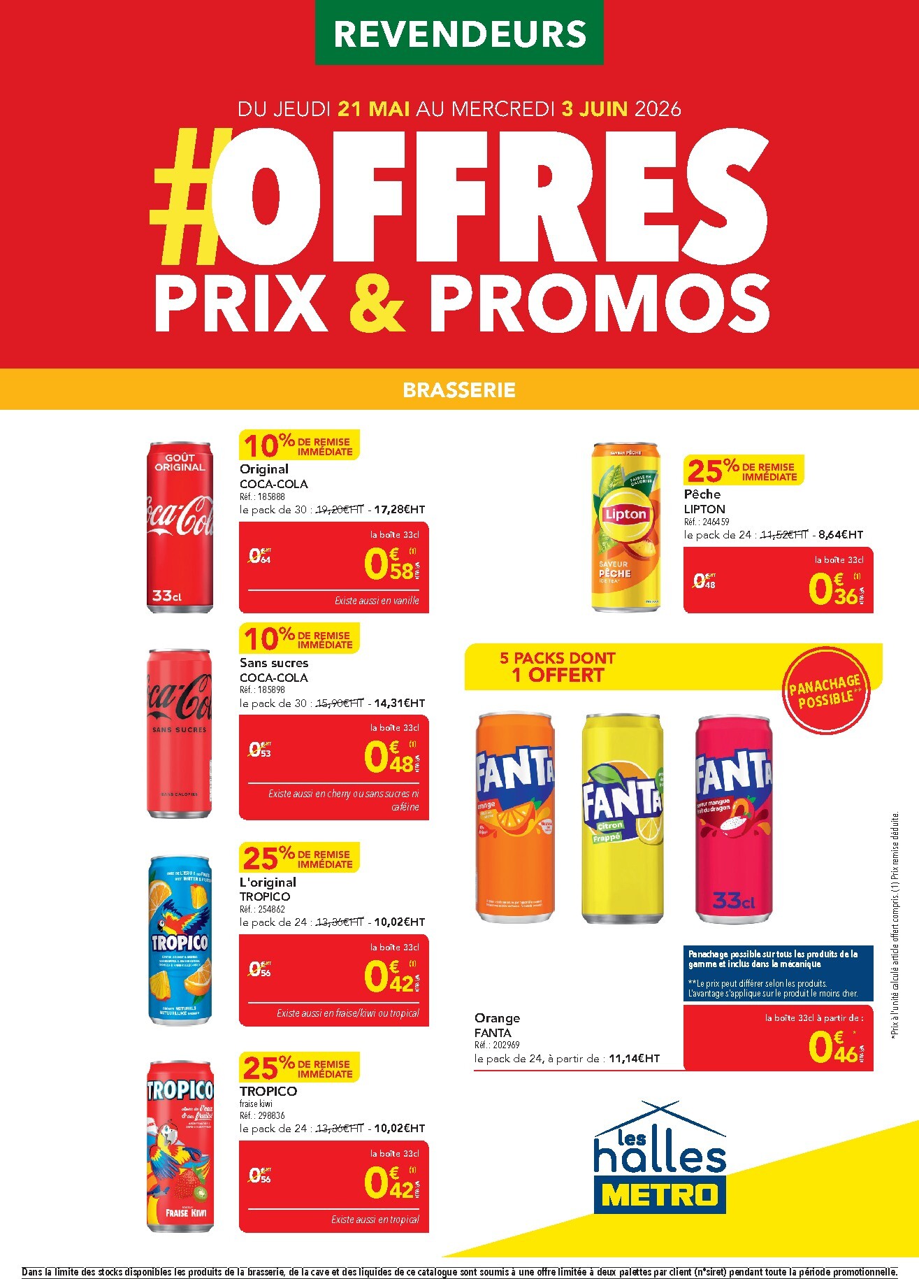 metro - Current Metro - Offres Prix & Promos Revendeurs leaflet valid from de jeudi 21/05/2026 to du mercredi 03/06/2026