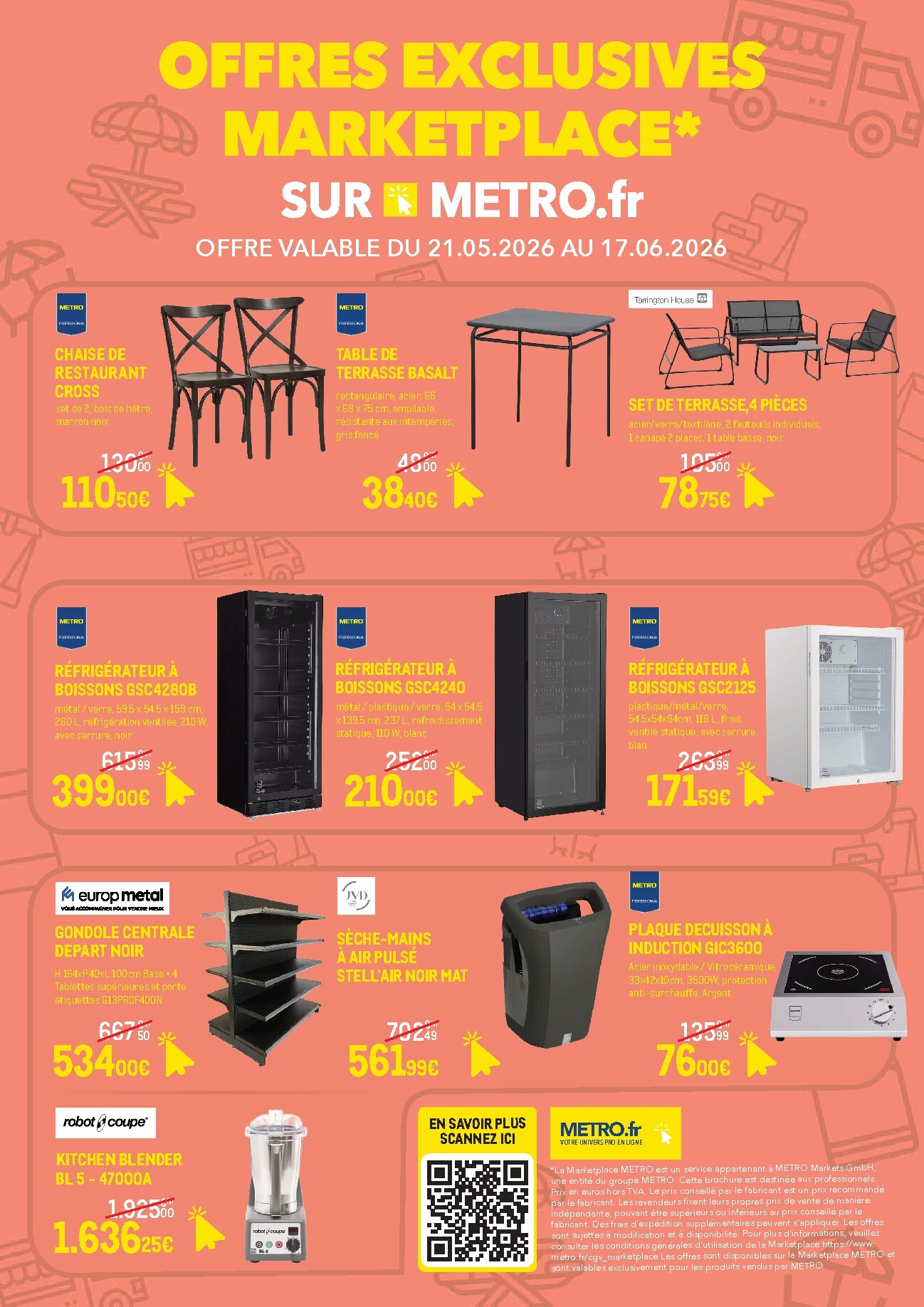 metro - Current Metro - Marketplace leaflet valid from de jeudi 21/05/2026 to du mercredi 17/06/2026