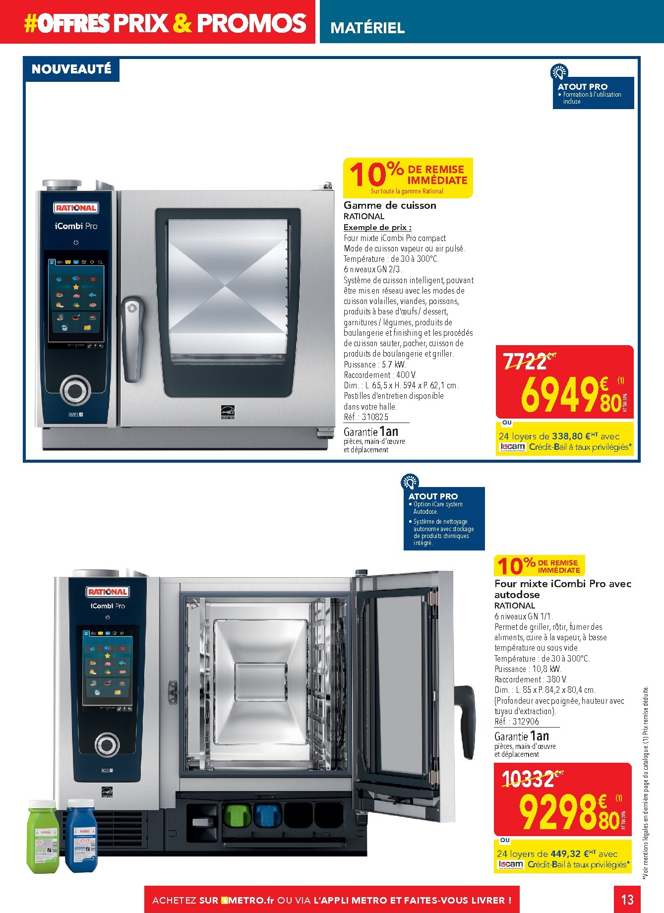 metro - Current Metro - Offres Prix & Promos Equipement leaflet valid from de jeudi 21/05/2026 to du samedi 20/06/2026 - page: 13