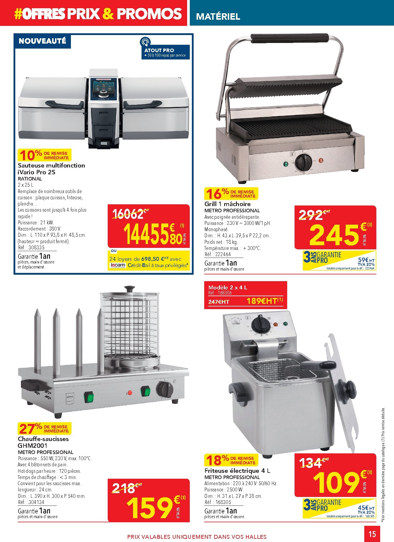 metro - Current Metro - Offres Prix & Promos Equipement leaflet valid from de jeudi 21/05/2026 to du samedi 20/06/2026 - page: 15
