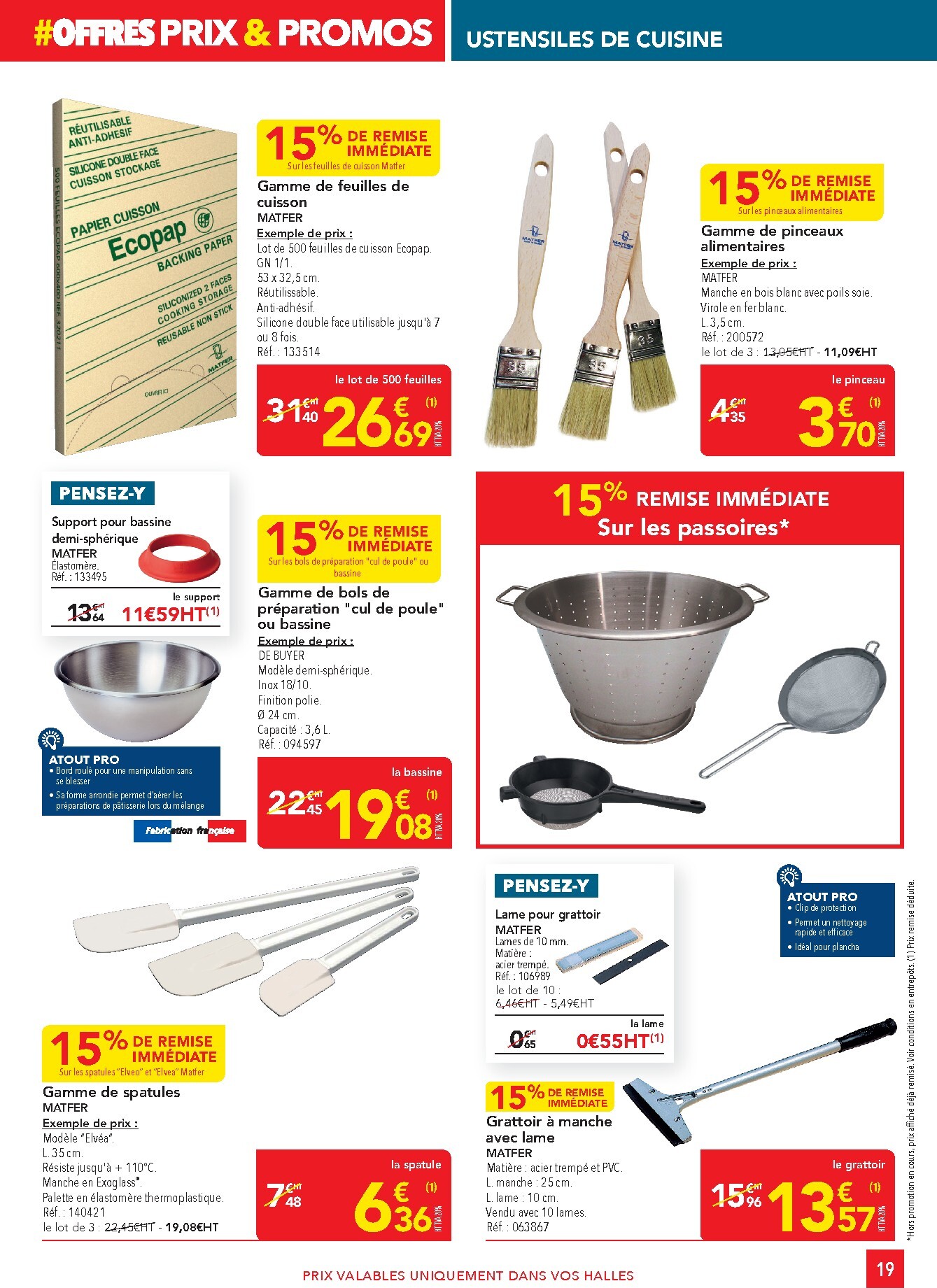 metro - Current Metro - Offres Prix & Promos Equipement leaflet valid from de jeudi 21/05/2026 to du samedi 20/06/2026 - page: 19