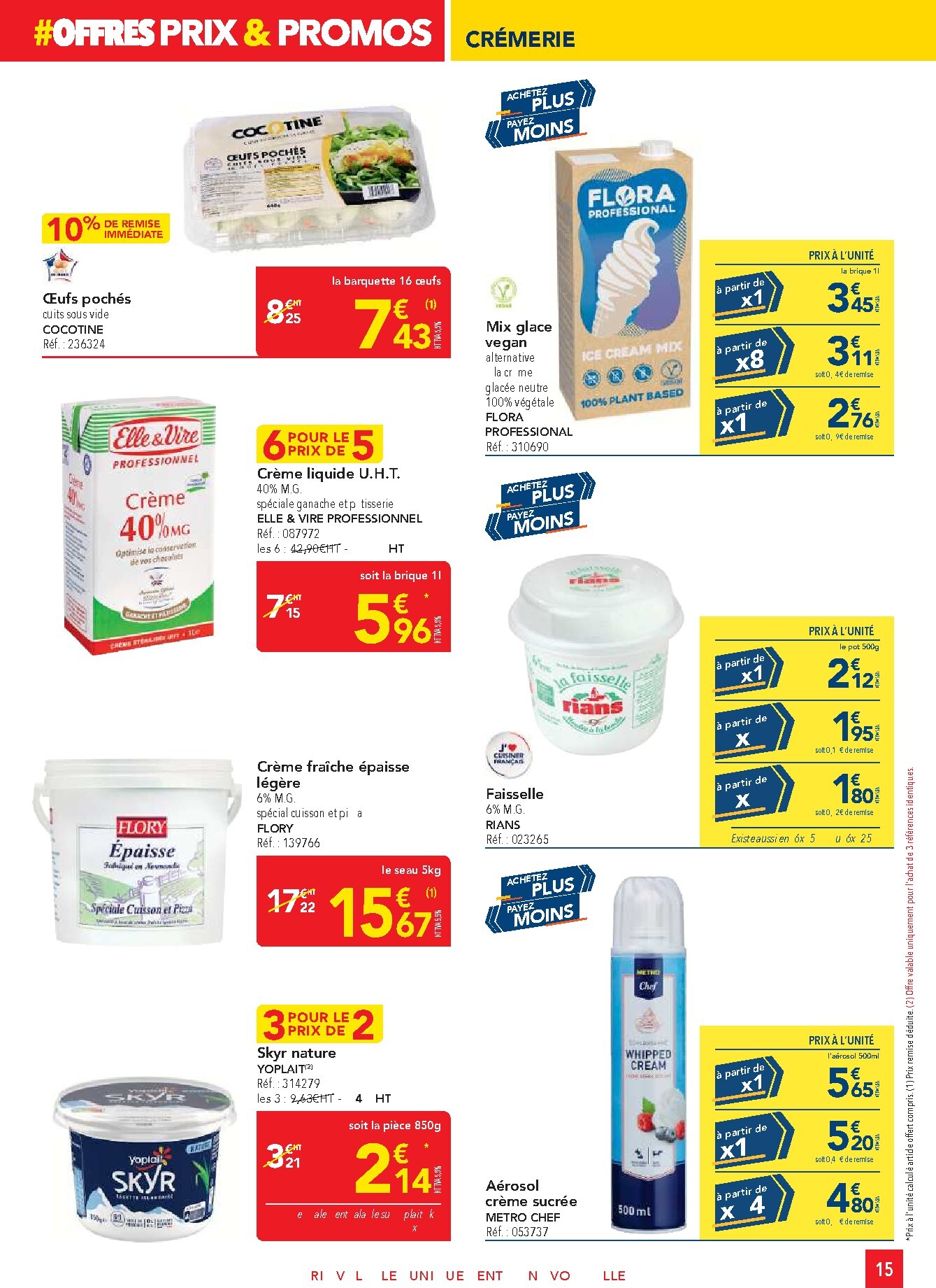 metro - Current Metro - Offres Prix & Promos Restauration leaflet valid from de jeudi 21/05/2026 to du samedi 20/06/2026 - page: 15