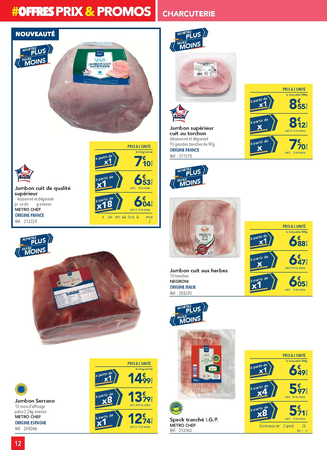 metro - Current Metro - Offres Prix & Promos Restauration leaflet valid from de jeudi 21/05/2026 to du samedi 20/06/2026 - page: 12