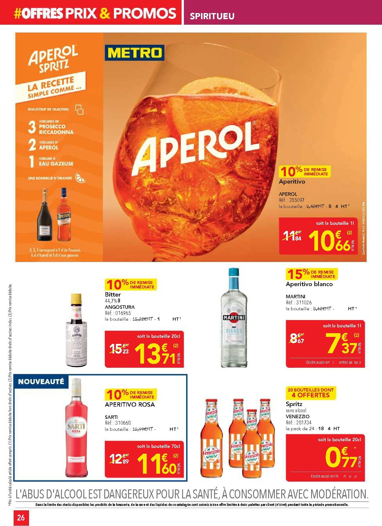 metro - Current Metro - Offres Prix & Promos Restauration leaflet valid from de jeudi 21/05/2026 to du samedi 20/06/2026 - page: 26