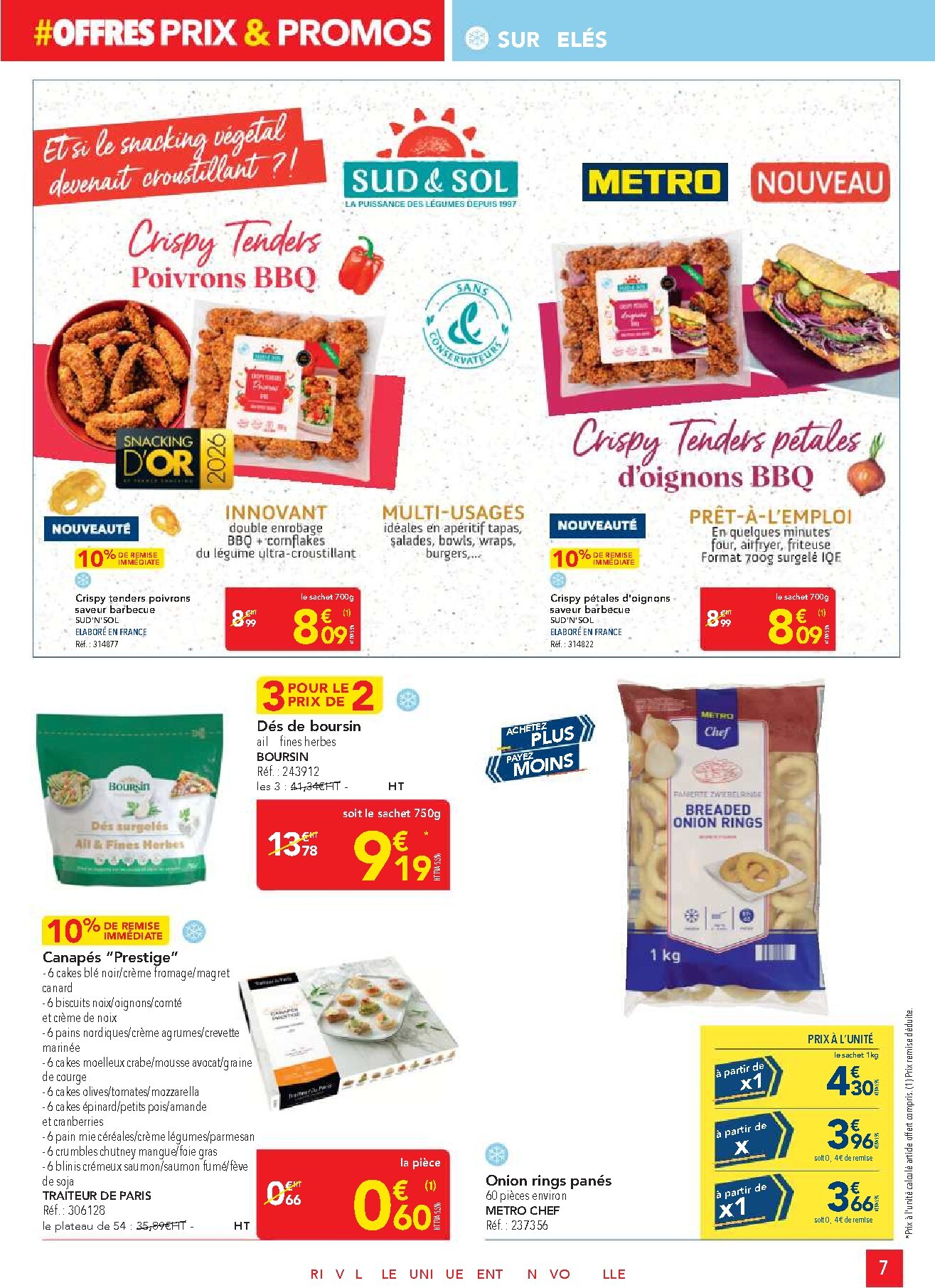 metro - Current Metro - Offres Prix & Promos Restauration leaflet valid from de jeudi 21/05/2026 to du samedi 20/06/2026 - page: 7