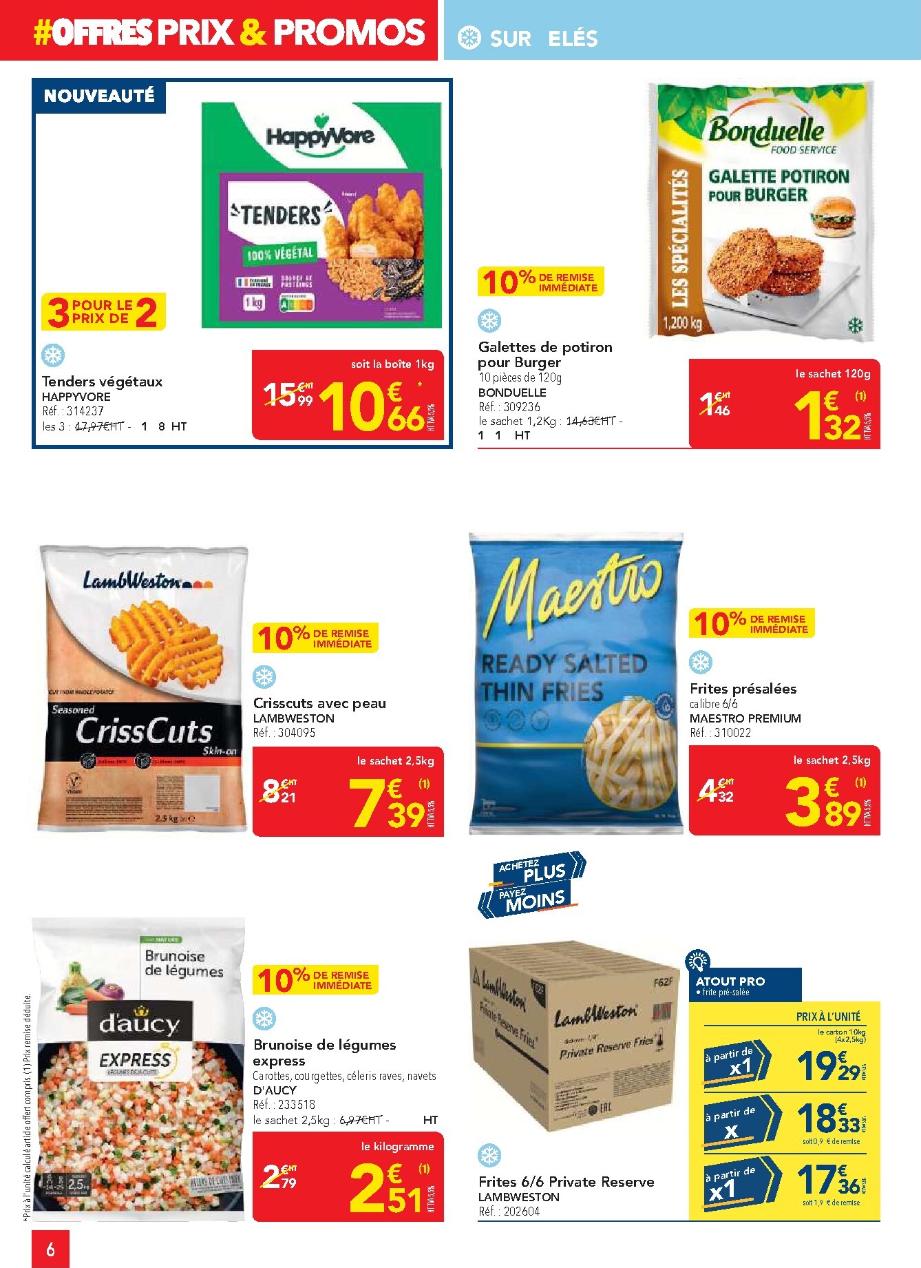 metro - Current Metro - Offres Prix & Promos Restauration leaflet valid from de jeudi 21/05/2026 to du samedi 20/06/2026 - page: 6