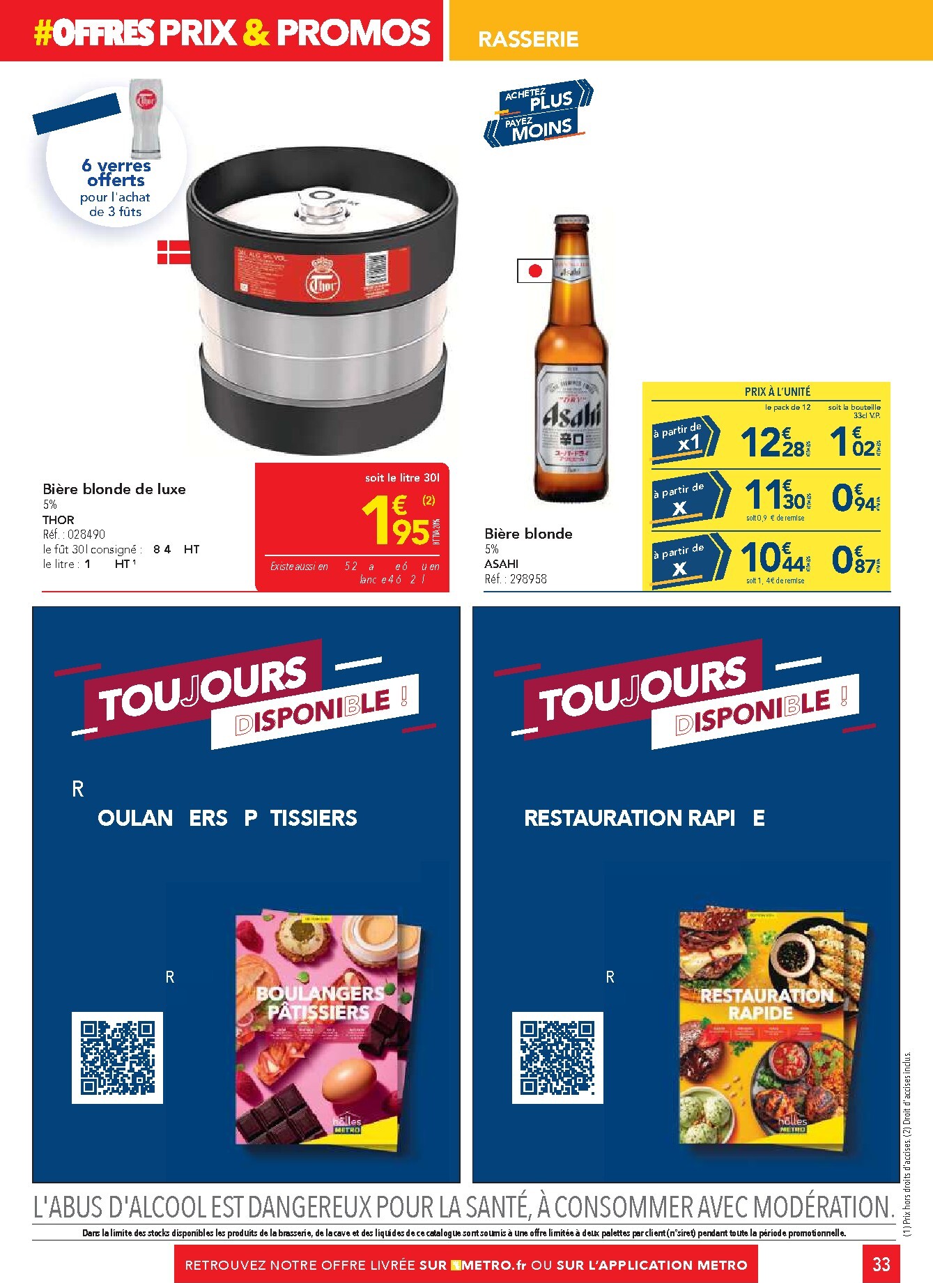 metro - Current Metro - Offres Prix & Promos Restauration leaflet valid from de jeudi 21/05/2026 to du samedi 20/06/2026 - page: 33