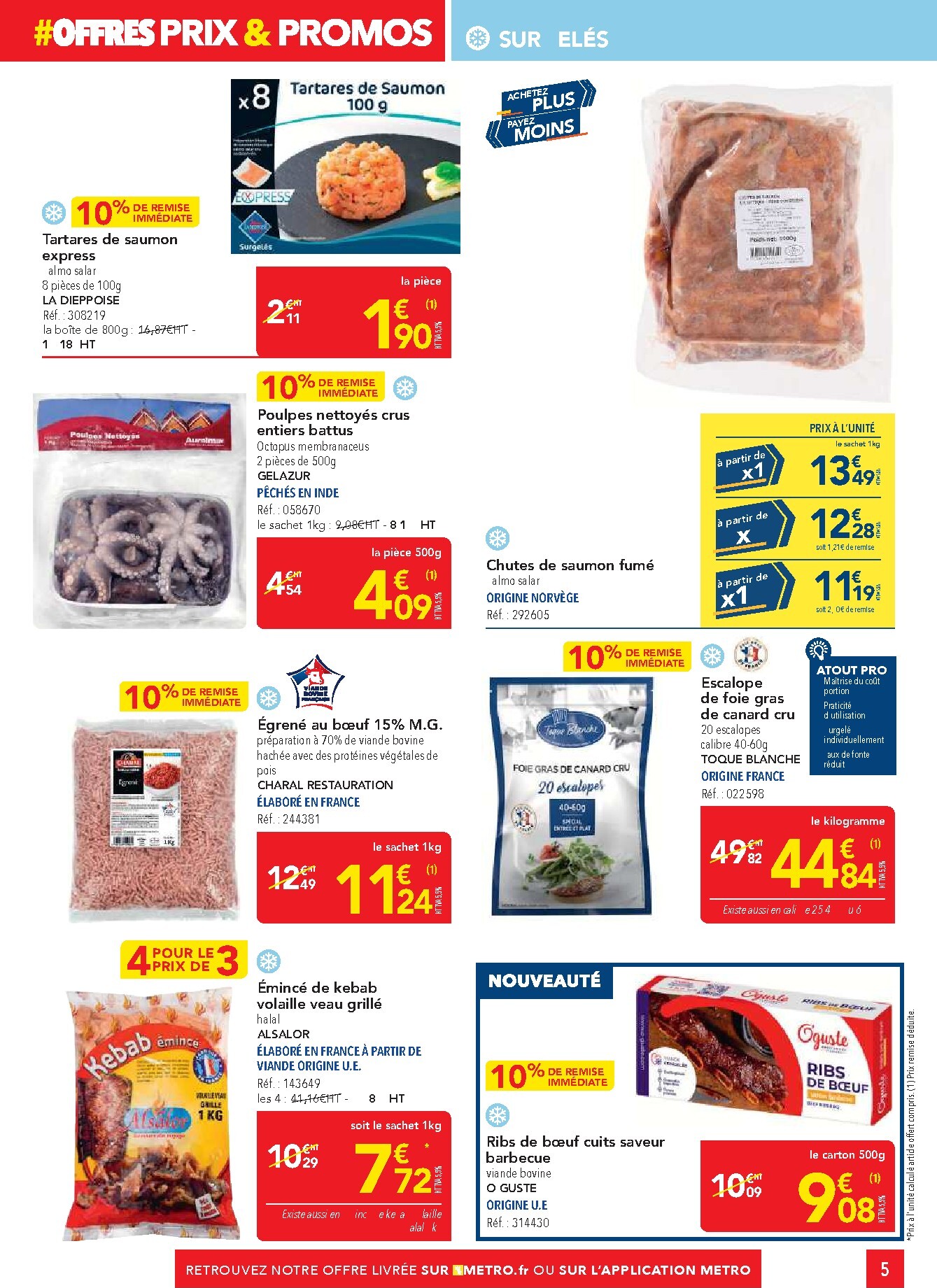 metro - Current Metro - Offres Prix & Promos Restauration leaflet valid from de jeudi 21/05/2026 to du samedi 20/06/2026 - page: 5