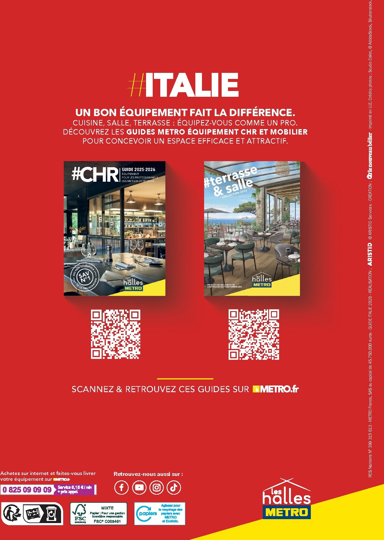 metro - Current Metro - #Guide Italie leaflet valid from du lundi 01/06/2026 to de jeudi 31/12/2026 - page: 148