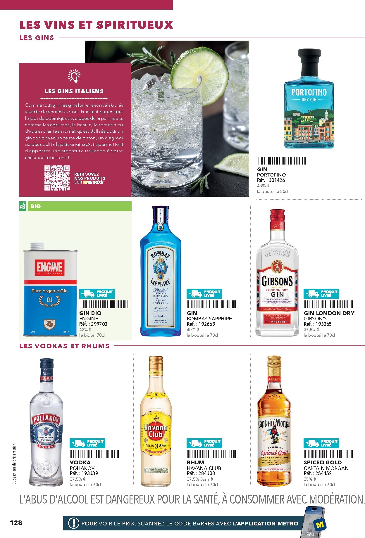 metro - Current Metro - #Guide Italie leaflet valid from du lundi 01/06/2026 to de jeudi 31/12/2026 - page: 128