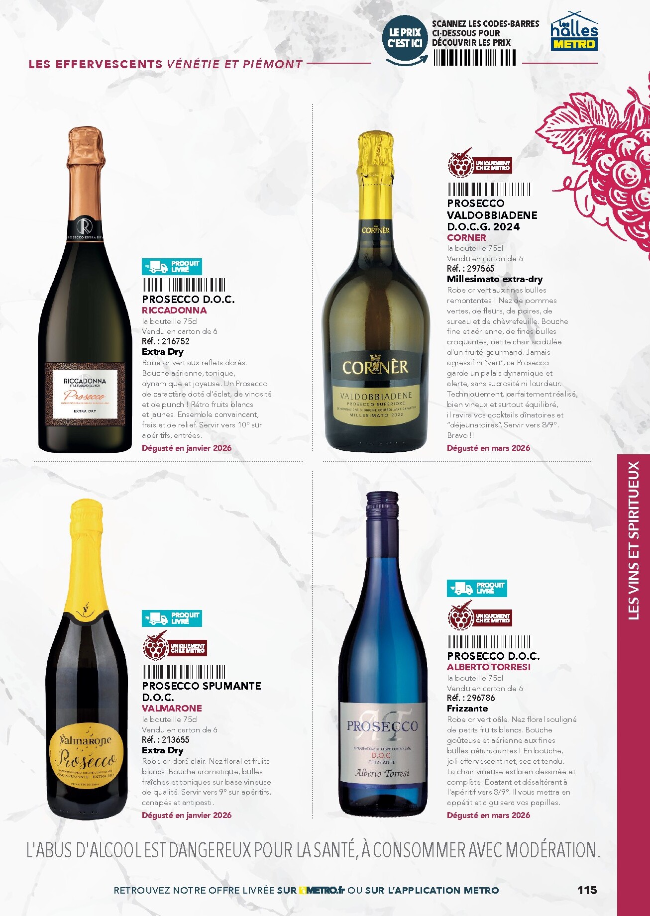 metro - Current Metro - #Guide Italie leaflet valid from du lundi 01/06/2026 to de jeudi 31/12/2026 - page: 115