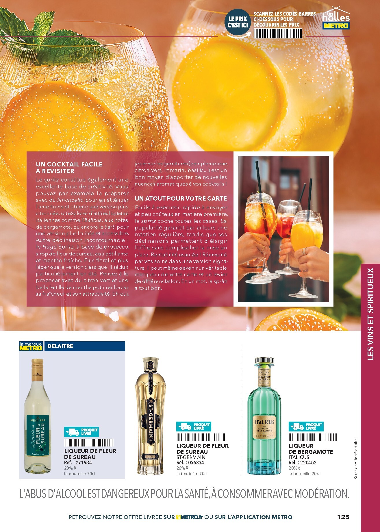 metro - Current Metro - #Guide Italie leaflet valid from du lundi 01/06/2026 to de jeudi 31/12/2026 - page: 125