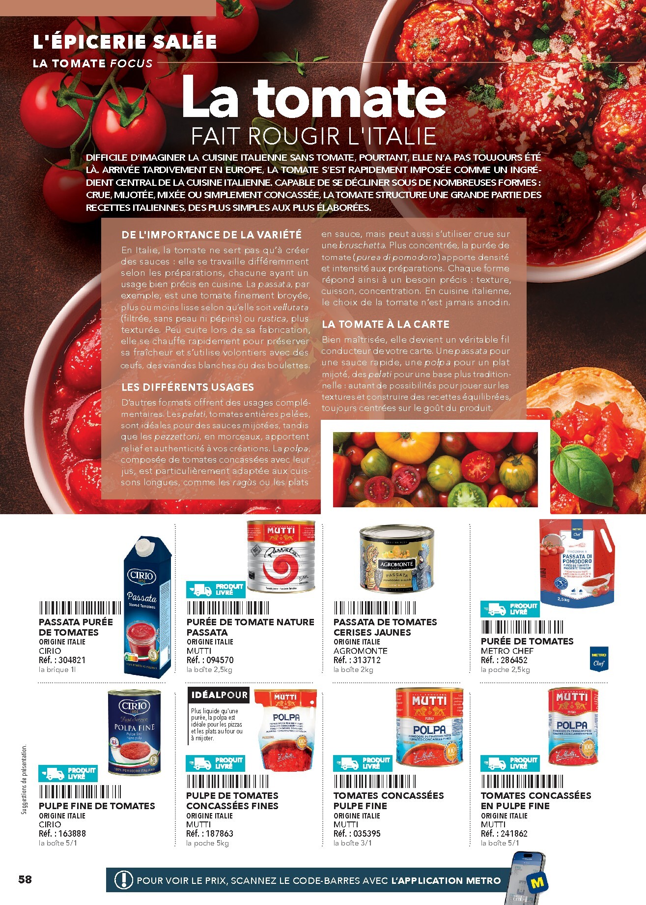metro - Current Metro - #Guide Italie leaflet valid from du lundi 01/06/2026 to de jeudi 31/12/2026 - page: 58