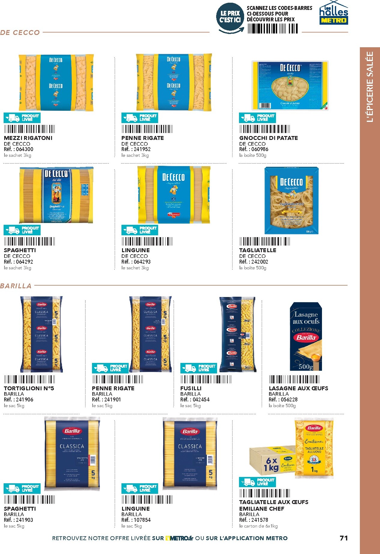 metro - Current Metro - #Guide Italie leaflet valid from du lundi 01/06/2026 to de jeudi 31/12/2026 - page: 71