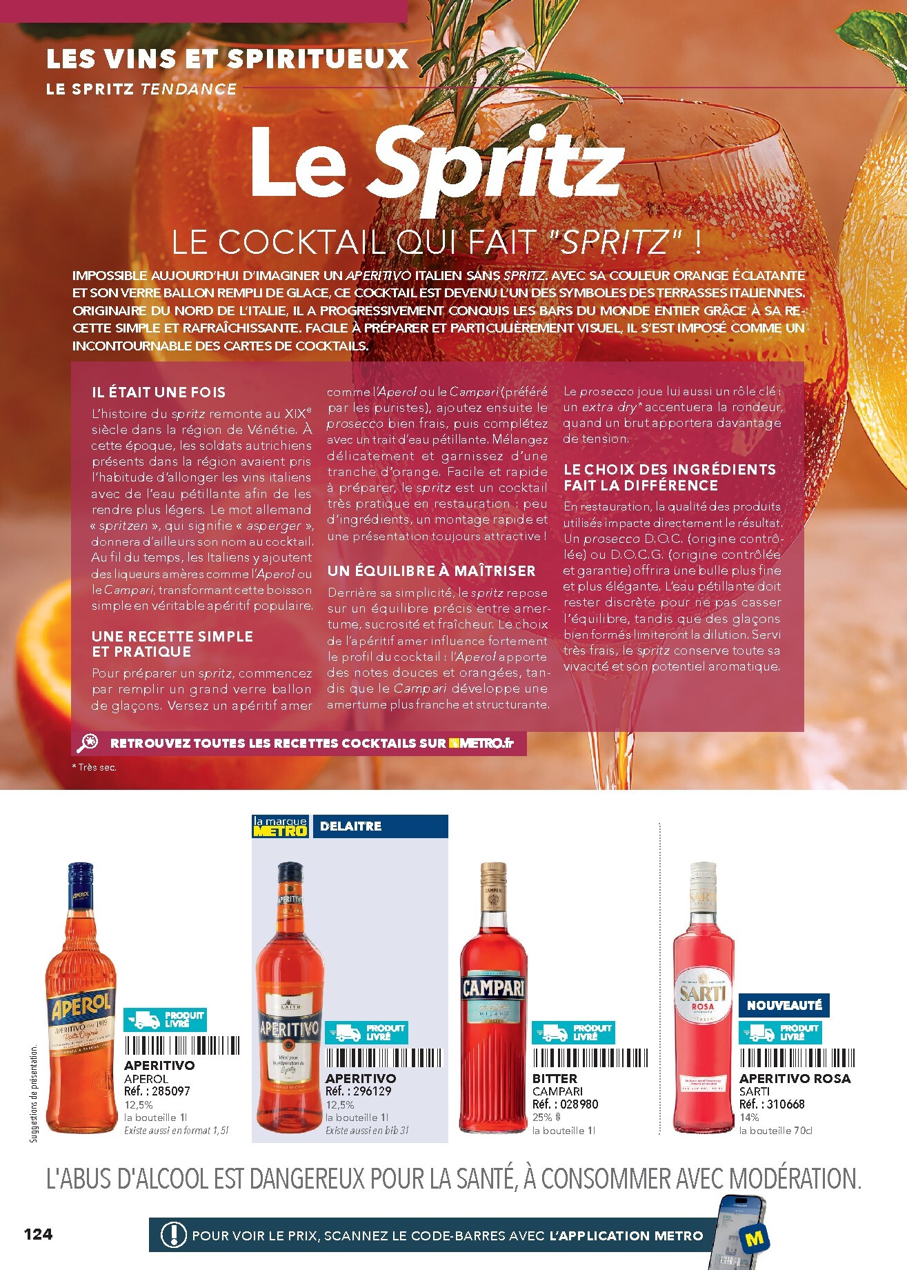 metro - Current Metro - #Guide Italie leaflet valid from du lundi 01/06/2026 to de jeudi 31/12/2026 - page: 124