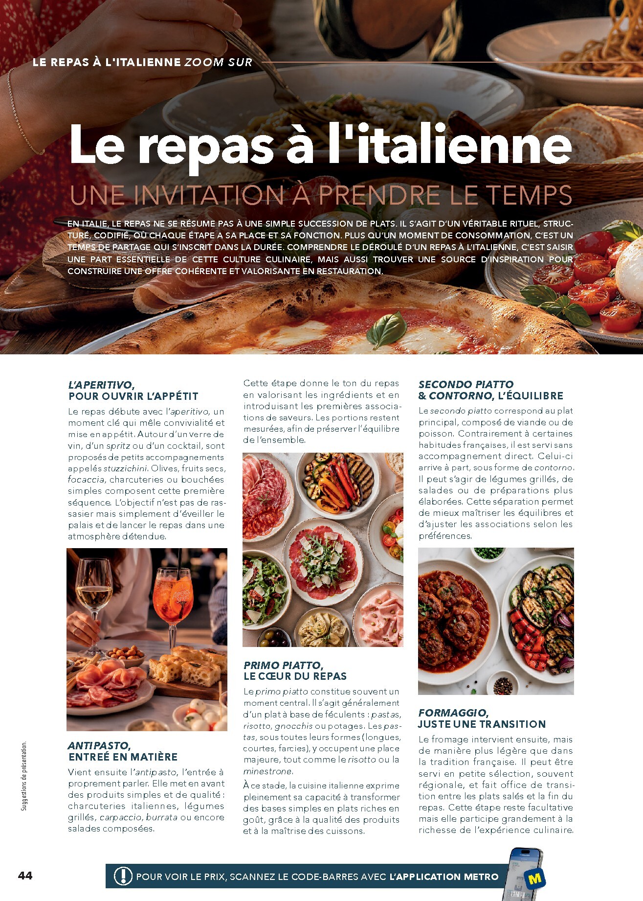 metro - Current Metro - #Guide Italie leaflet valid from du lundi 01/06/2026 to de jeudi 31/12/2026 - page: 44