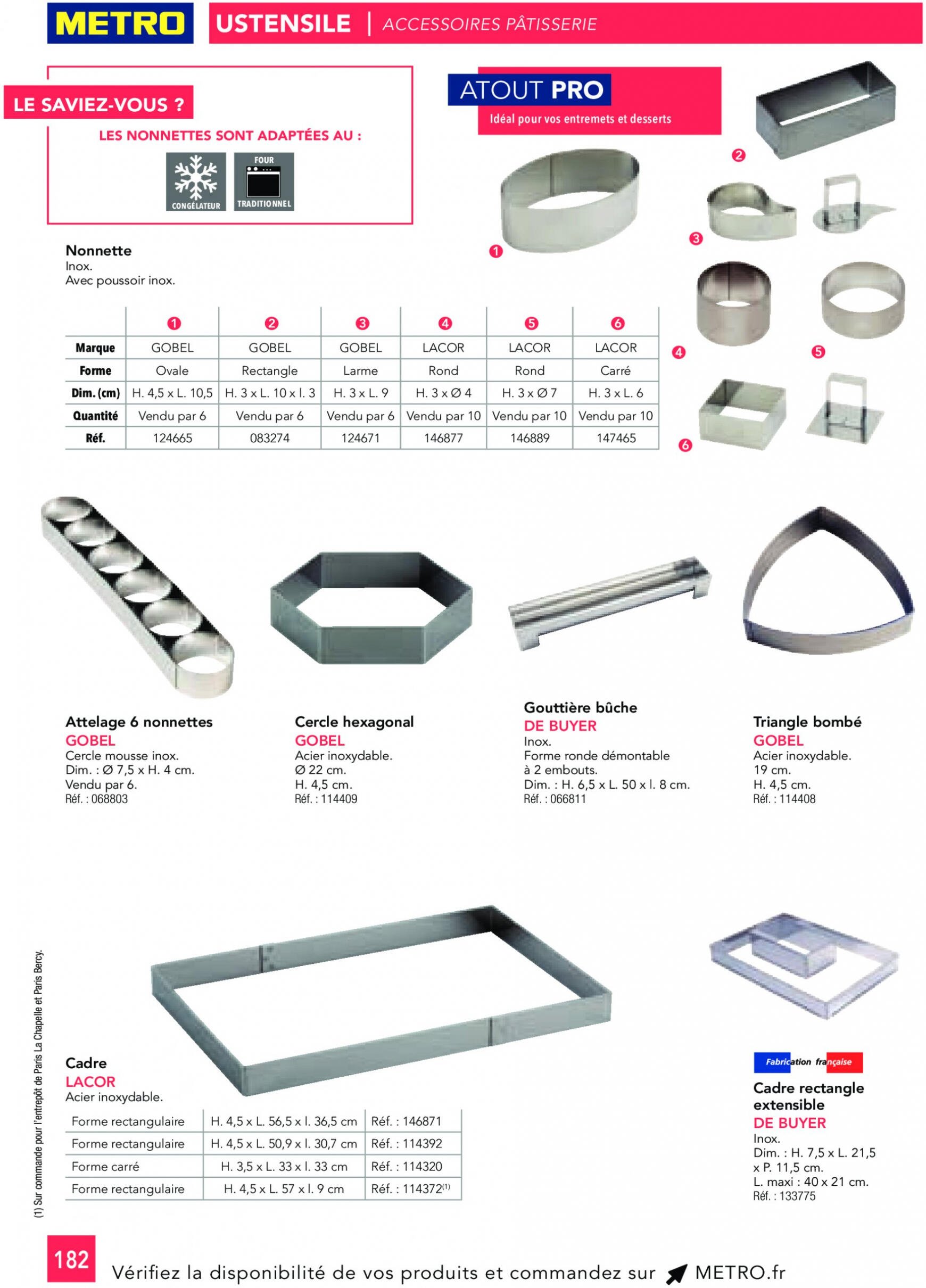 metro - Prospectus Metro - CHR Guide 2023-2024 actuel 01.01. - 31.12. - page: 182