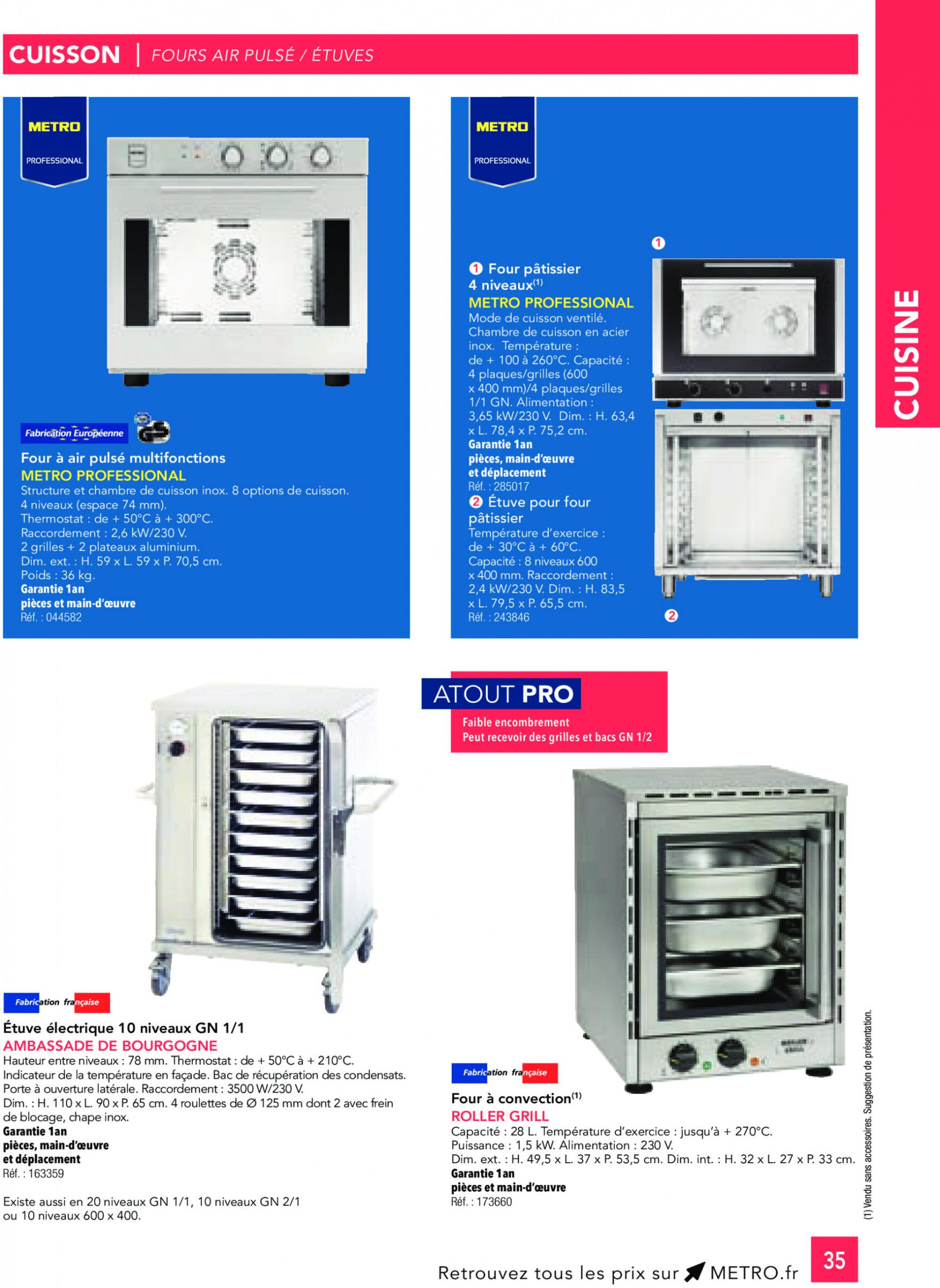 metro - Prospectus Metro - CHR Guide 2023-2024 actuel 01.01. - 31.12. - page: 35