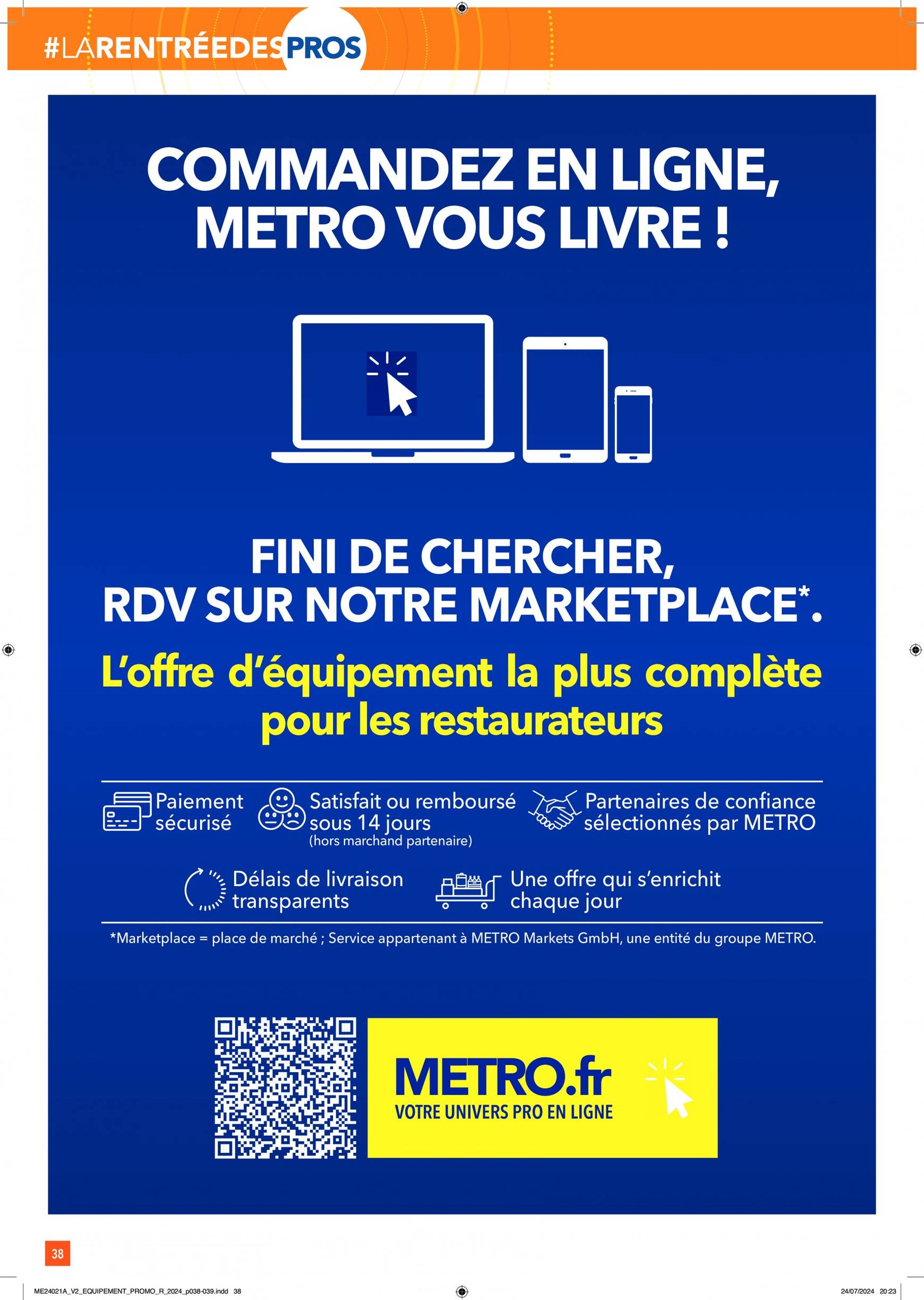 metro - Catalogue Metro valable dès 15.08. - 30.09. - page: 38