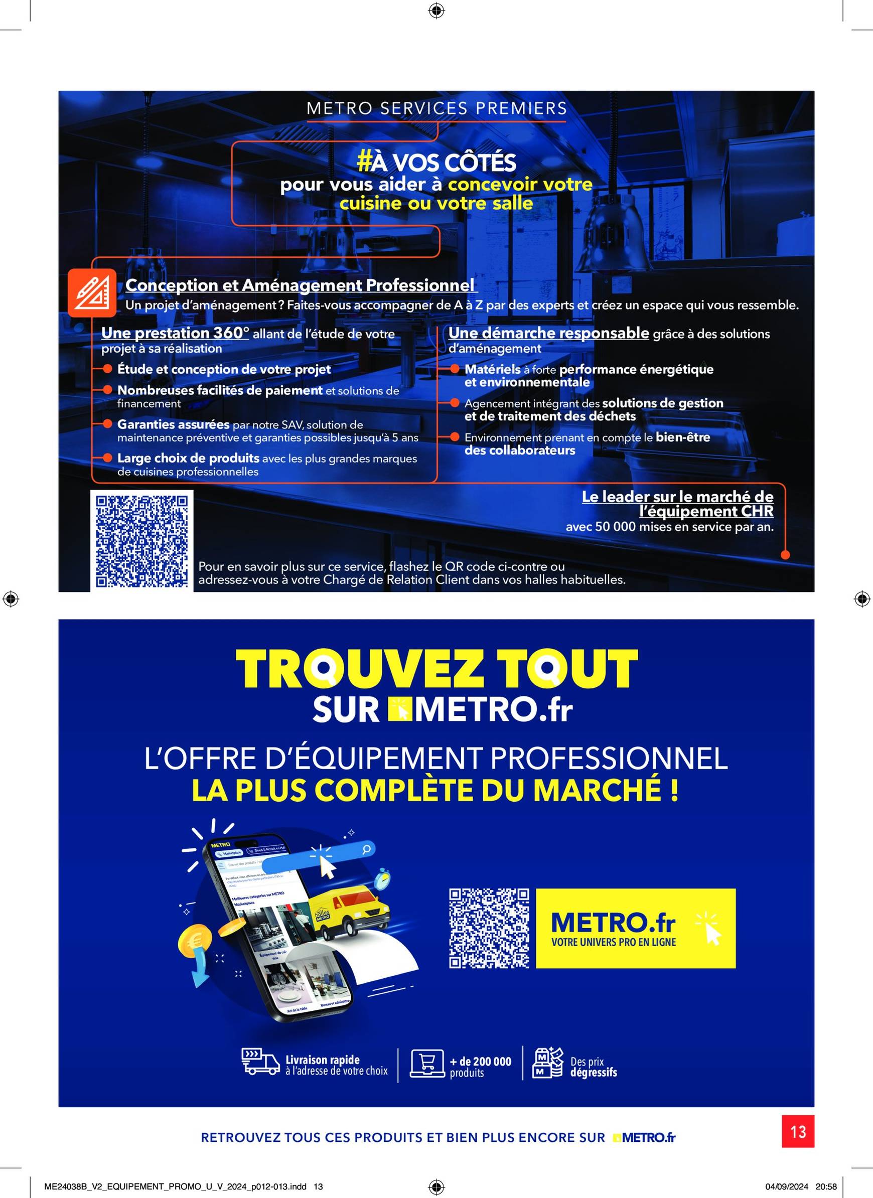 metro - Catalogue Metro - Sélection Promos Equipement valable dès 03.10. - 30.10. - page: 13