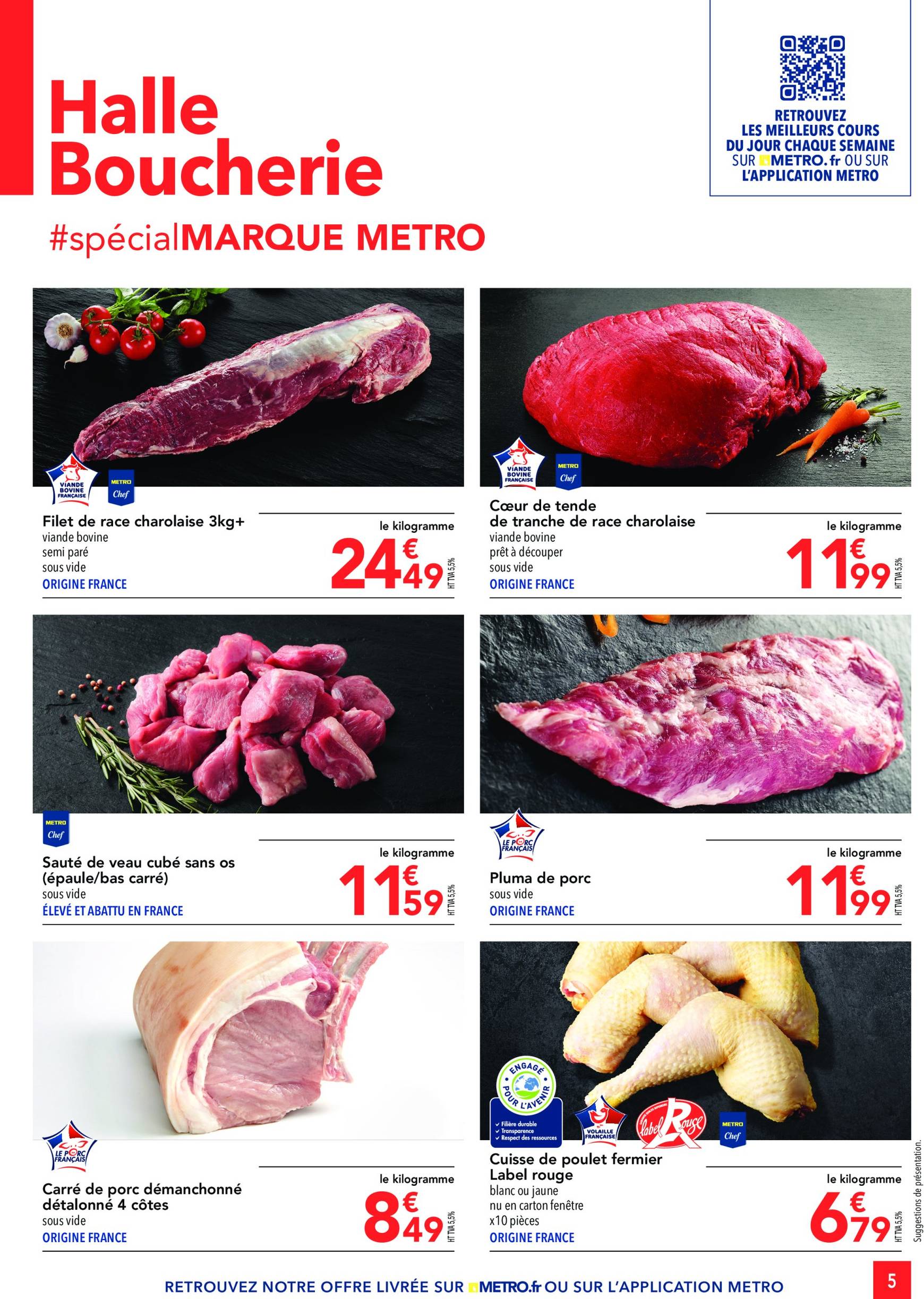 metro - Catalogue Metro - Sélection Promo Traiteurs valable dès 03.10. - 30.10. - page: 5