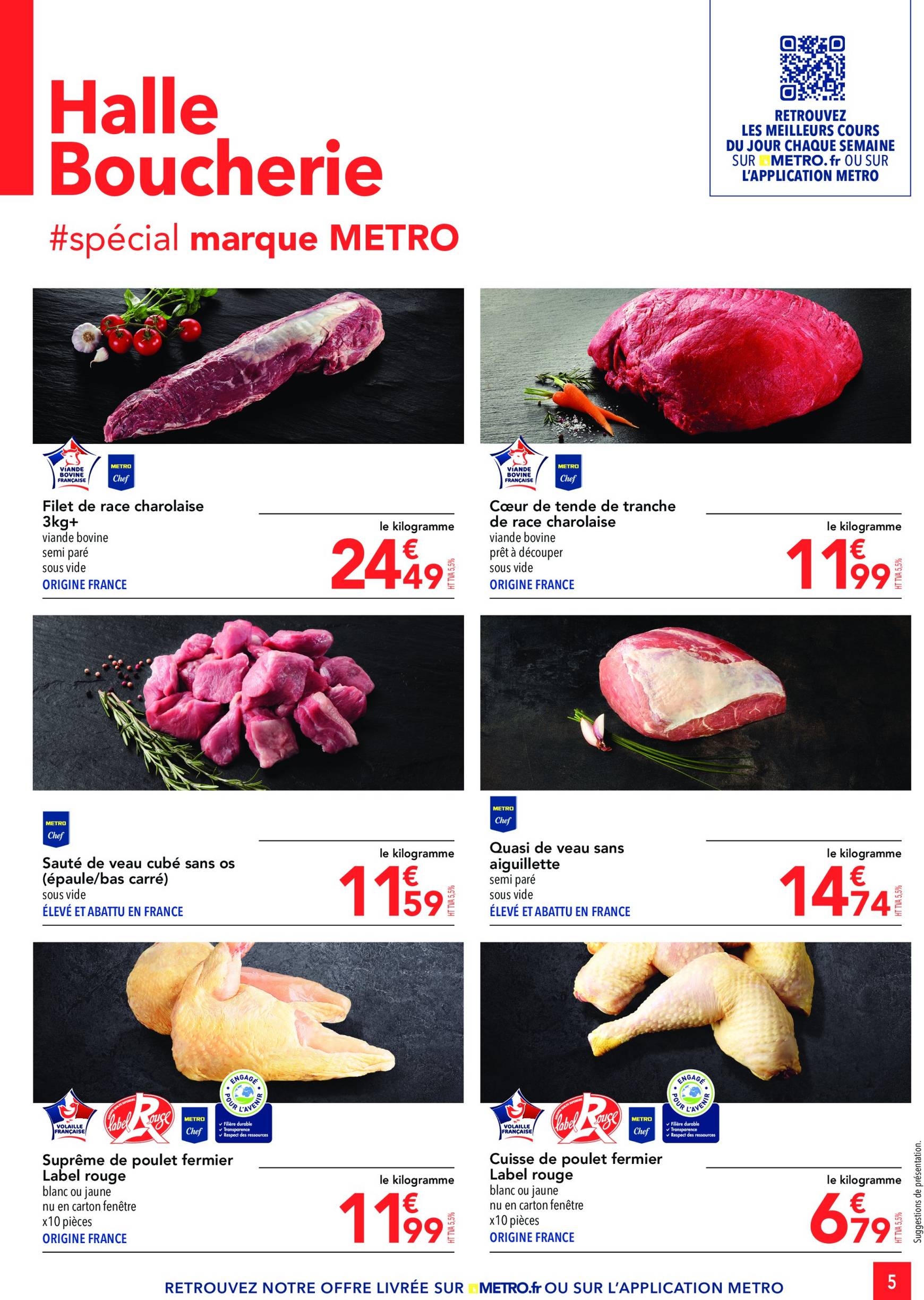 metro - Catalogue Metro - Sélection Promo Restauration valable dès 03.10. - 30.10. - page: 5