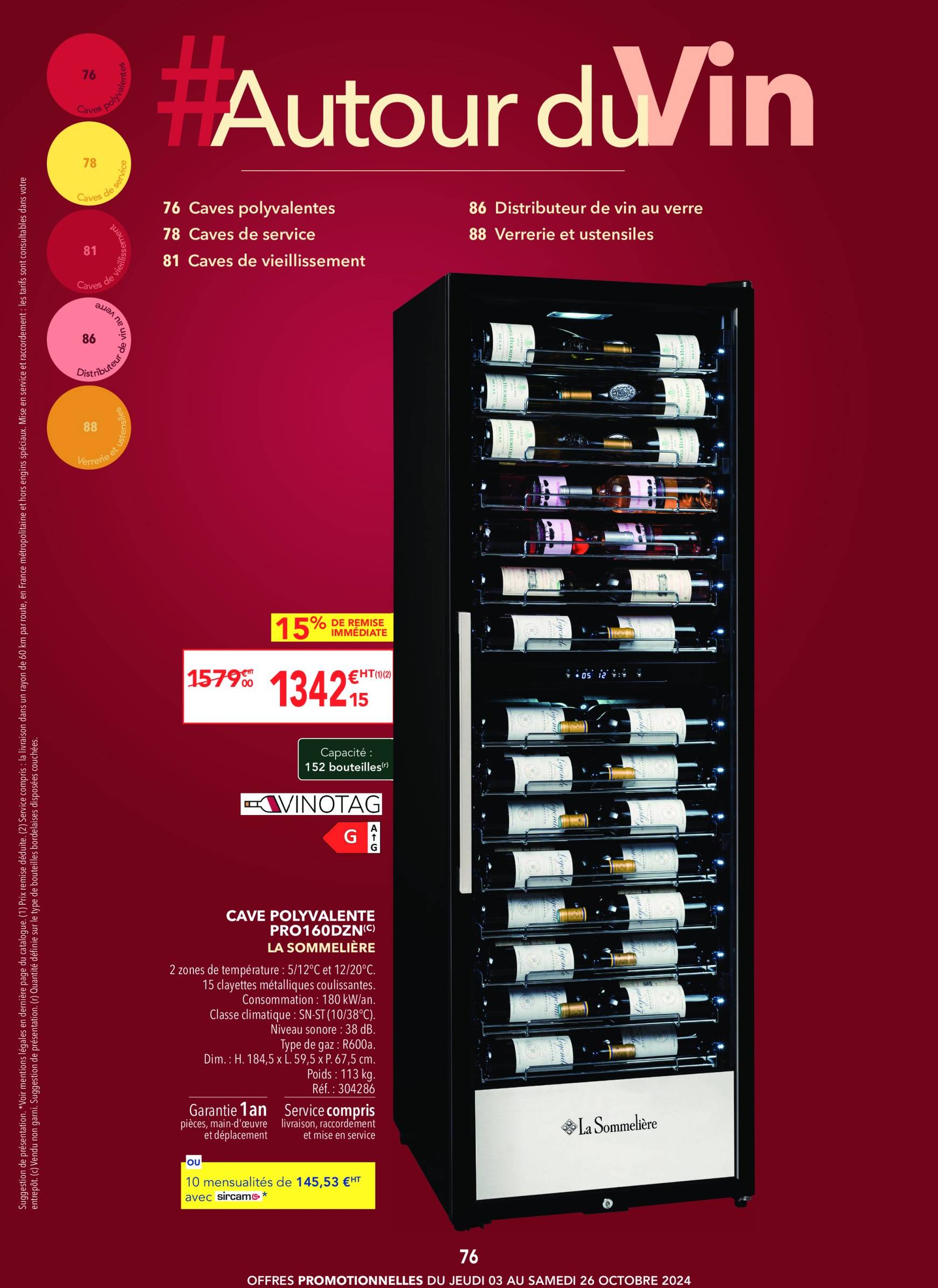 metro - Catalogue Metro - Carte des Vins valable dès 03.10. - 26.10. - page: 76