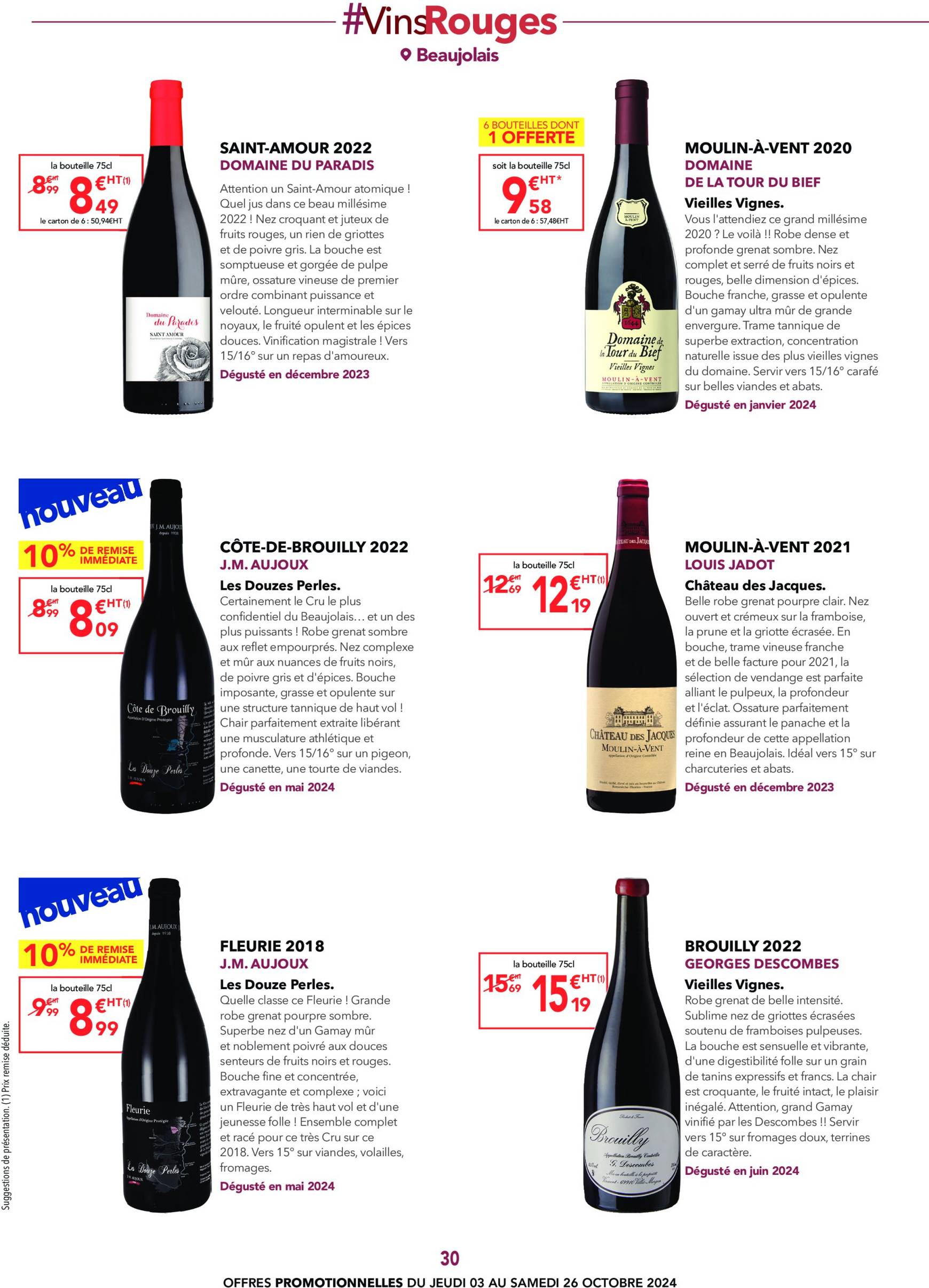 metro - Catalogue Metro - Carte des Vins valable dès 03.10. - 26.10. - page: 30