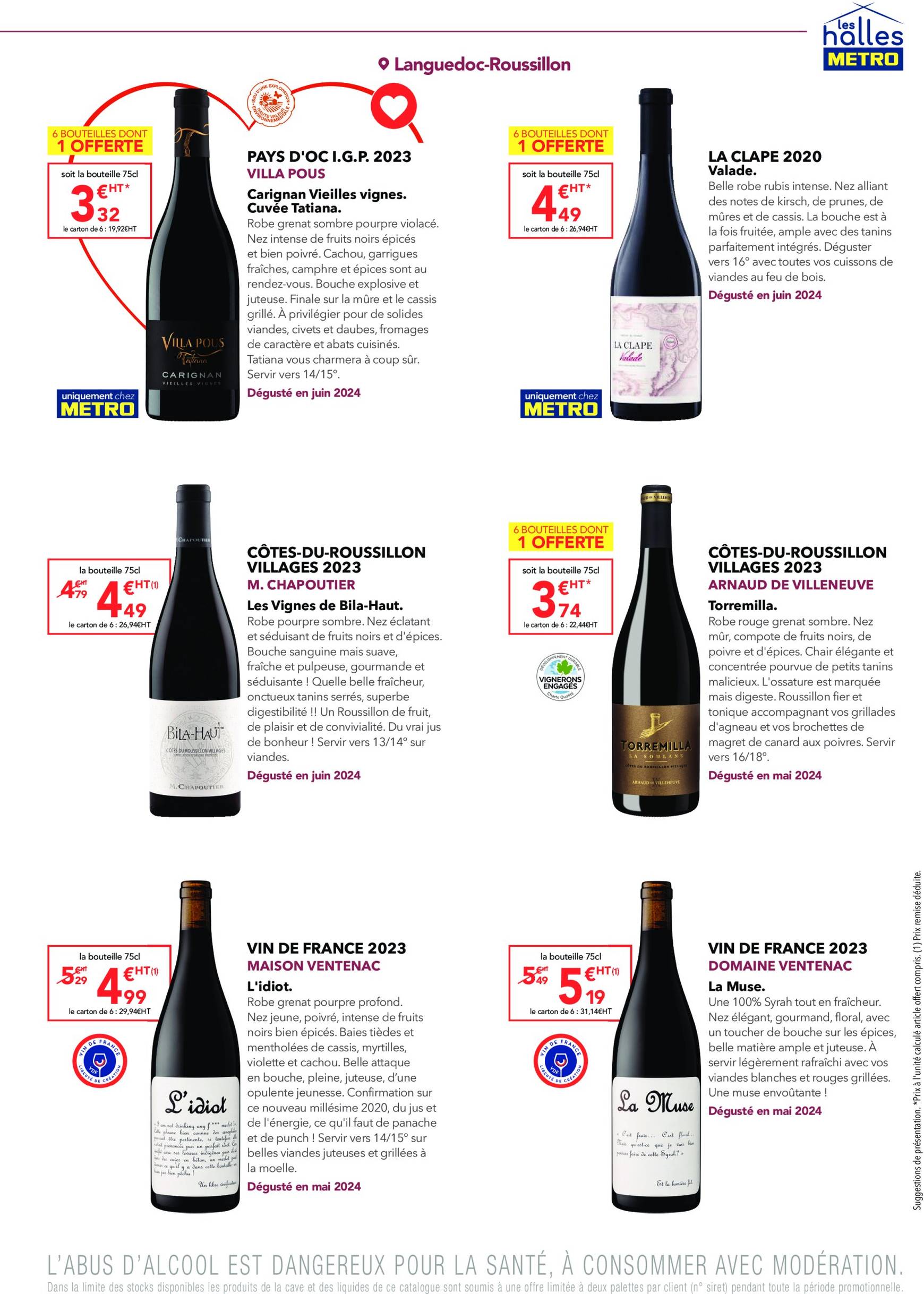 metro - Catalogue Metro - Carte des Vins valable dès 03.10. - 26.10. - page: 21