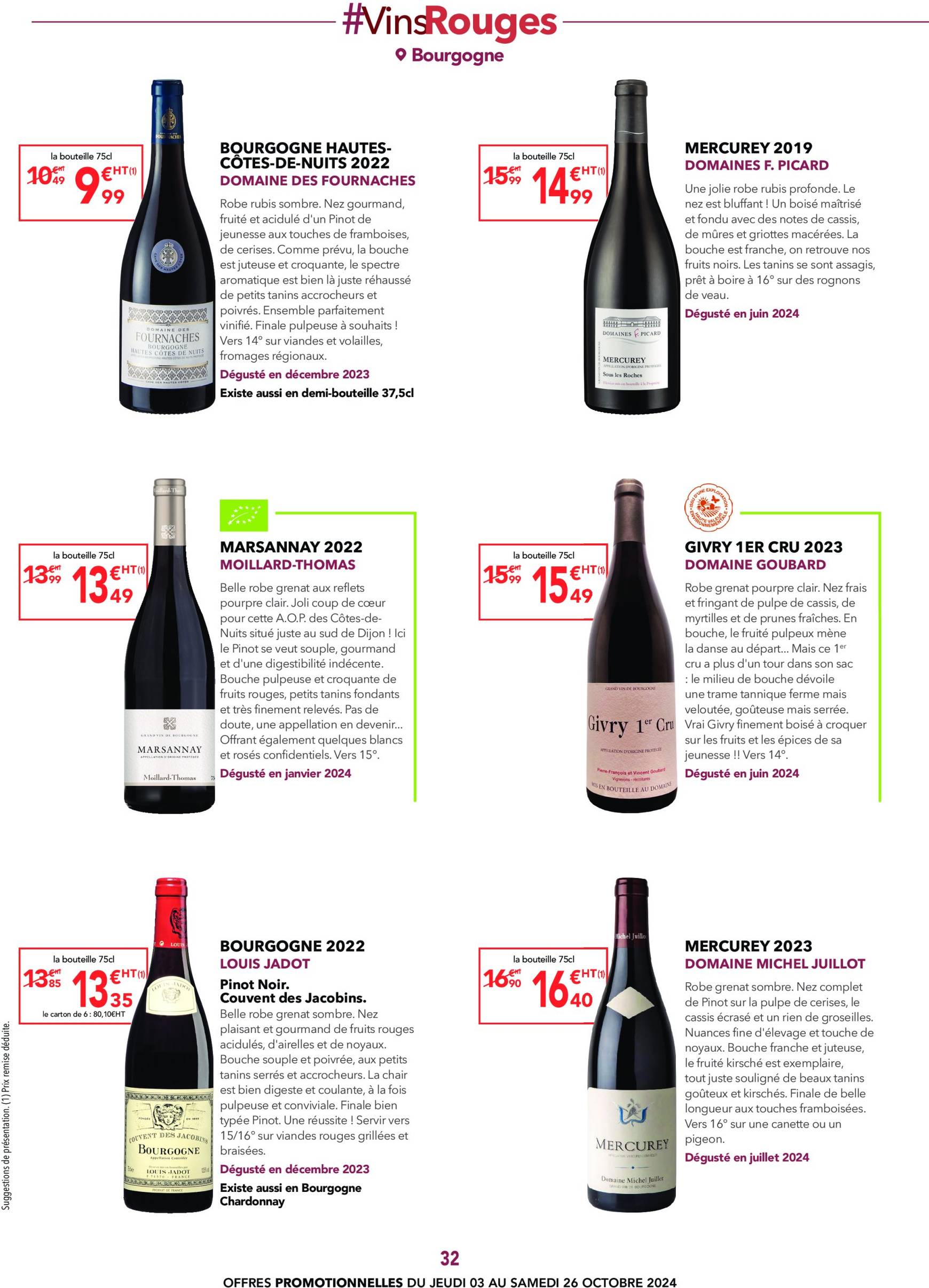 metro - Catalogue Metro - Carte des Vins valable dès 03.10. - 26.10. - page: 32