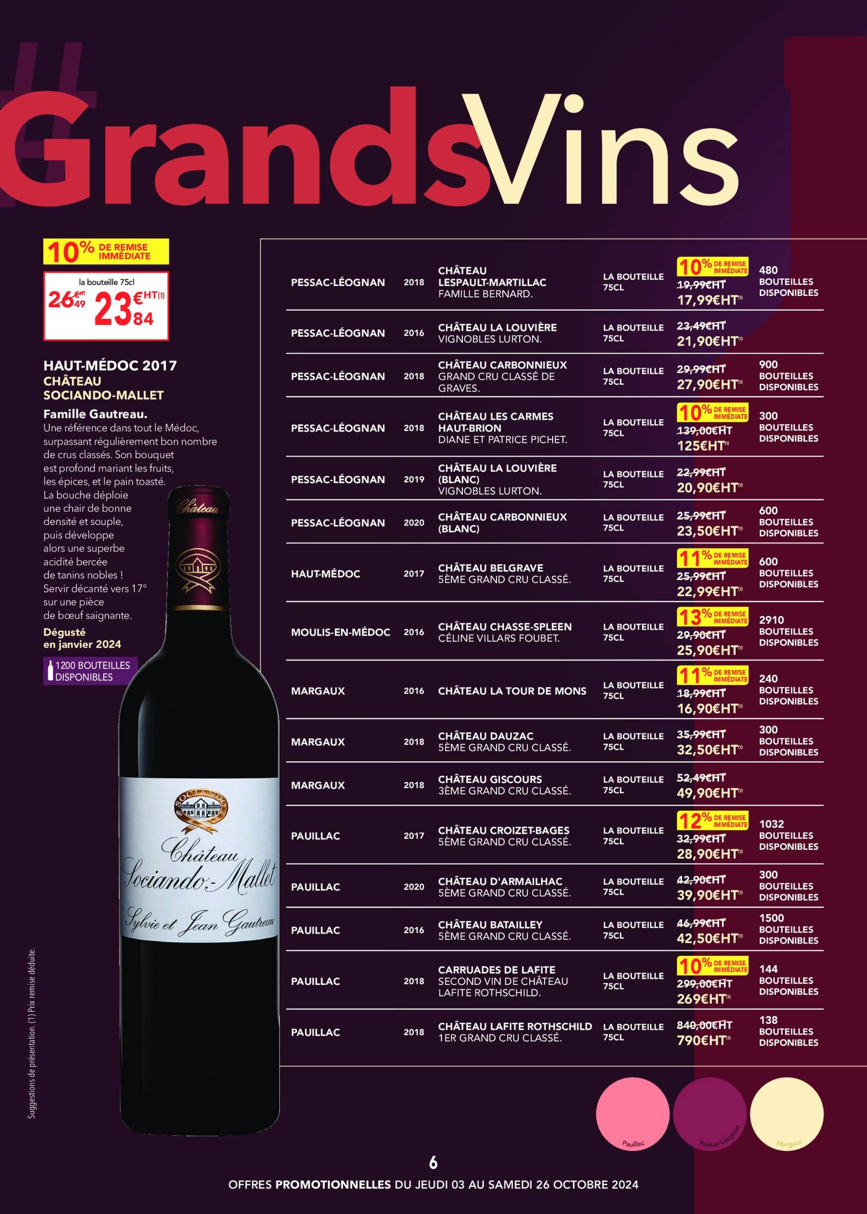 metro - Catalogue Metro - Carte des Vins valable dès 03.10. - 26.10. - page: 6