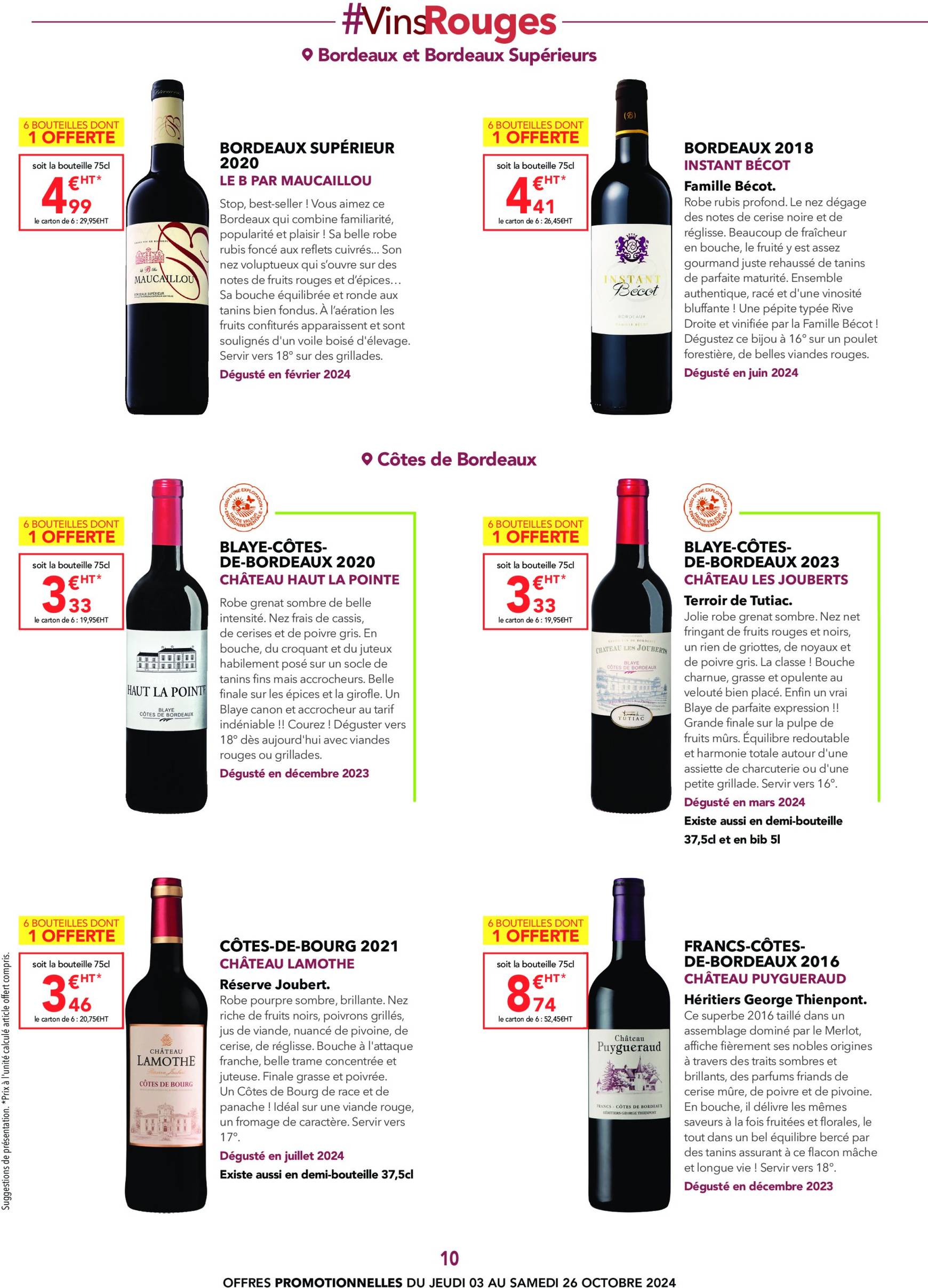 metro - Catalogue Metro - Carte des Vins valable dès 03.10. - 26.10. - page: 10