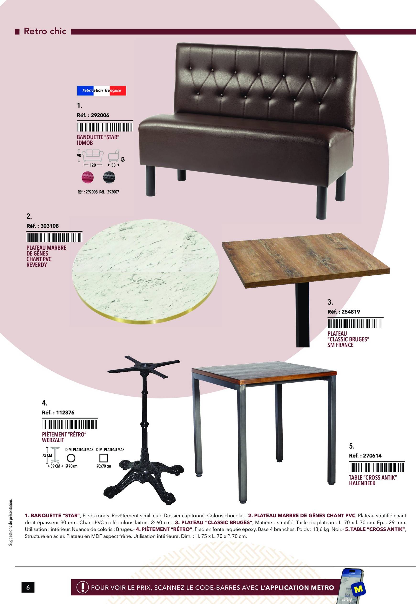 metro - Catalogue Metro - #tendance mobilier de salle & art de la table valable dès 14.11. - 31.12. - page: 6