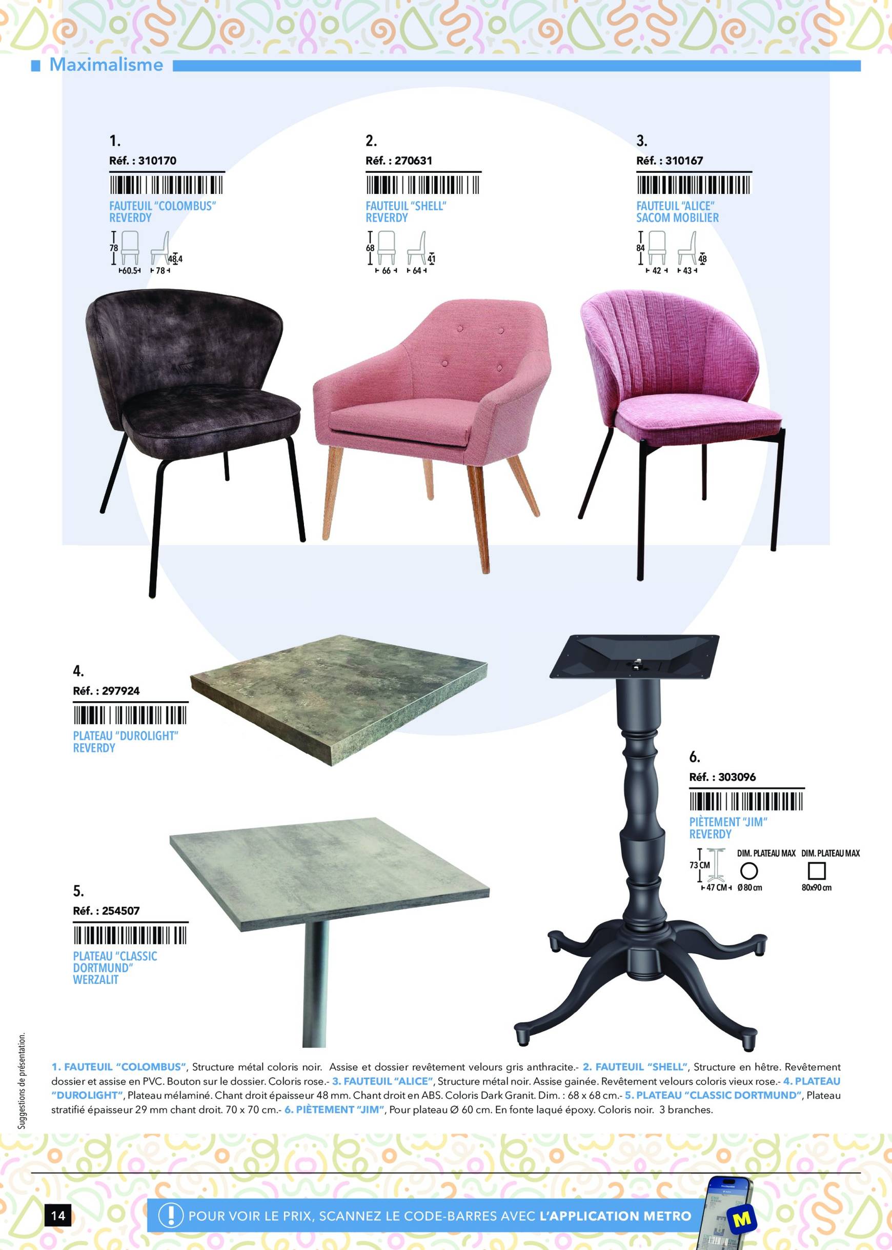 metro - Catalogue Metro - #tendance mobilier de salle & art de la table valable dès 14.11. - 31.12. - page: 14