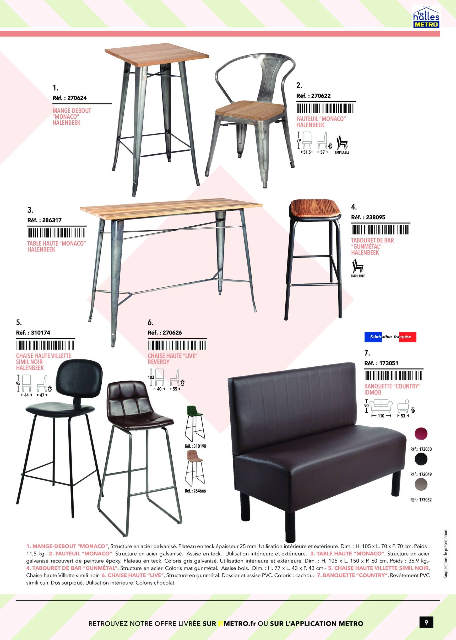 metro - Catalogue Metro - #tendance mobilier de salle & art de la table valable dès 14.11. - 31.12. - page: 9